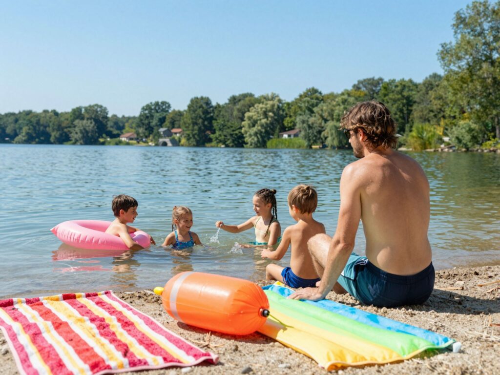 Biztonságos fürdőzés a Velencei-tóban: mire figyeljünk, ha gyerekkel megyünk?