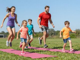 Családi fitnesz kihívás: Mozduljon együtt apraja-nagyja