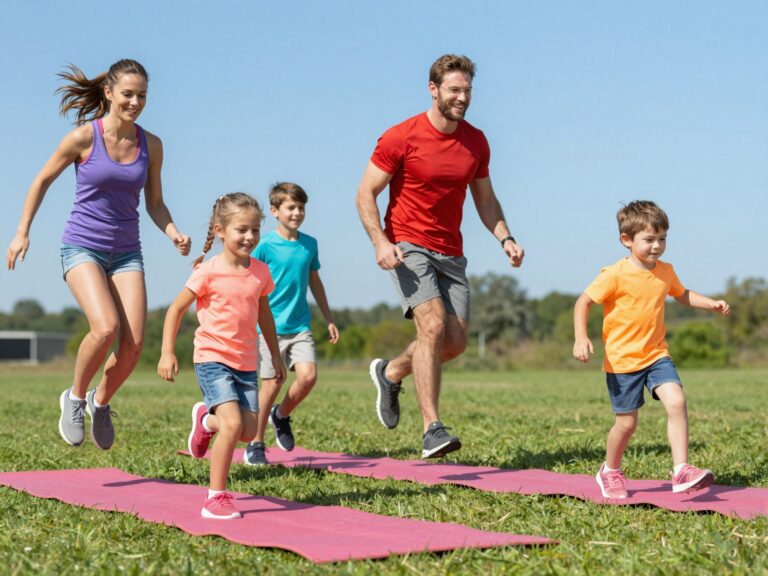 Családi fitnesz kihívás: Mozduljon együtt apraja-nagyja