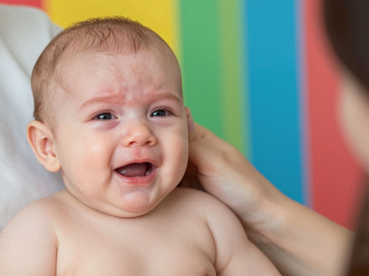 Csipás, összeragadt szemek a babánál: a köncsatorna-elzáródás jelei és kezelése