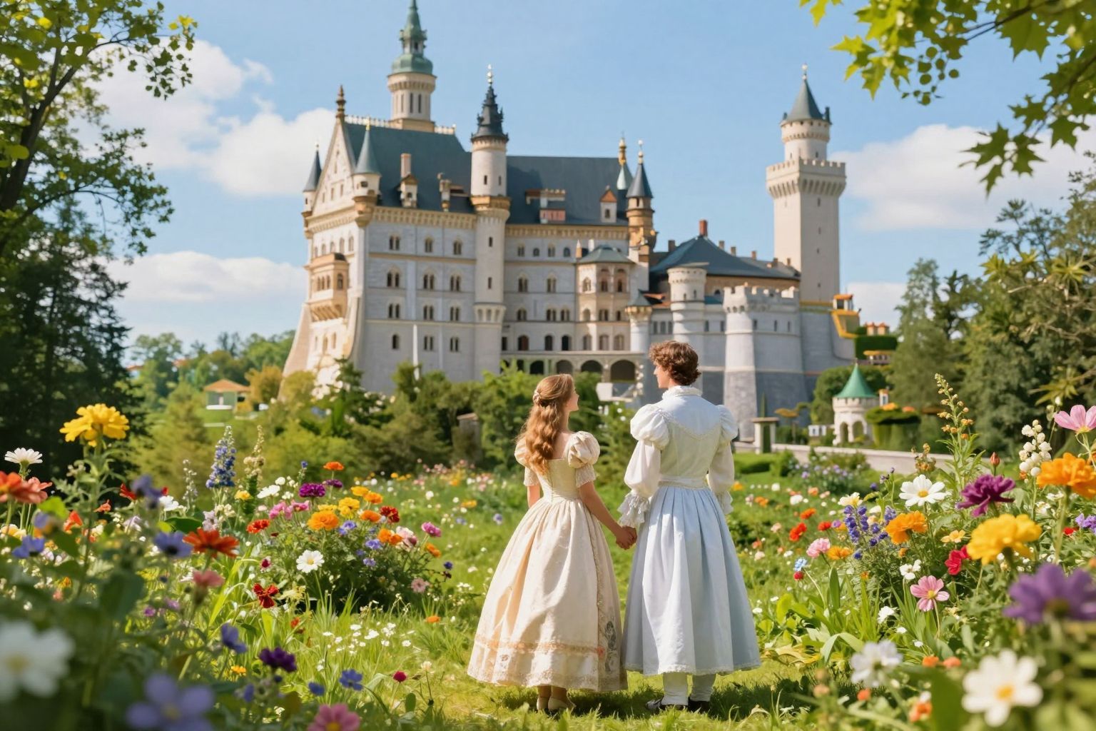 Csipkerózsika vára közel áll a romantikus legendákhoz.