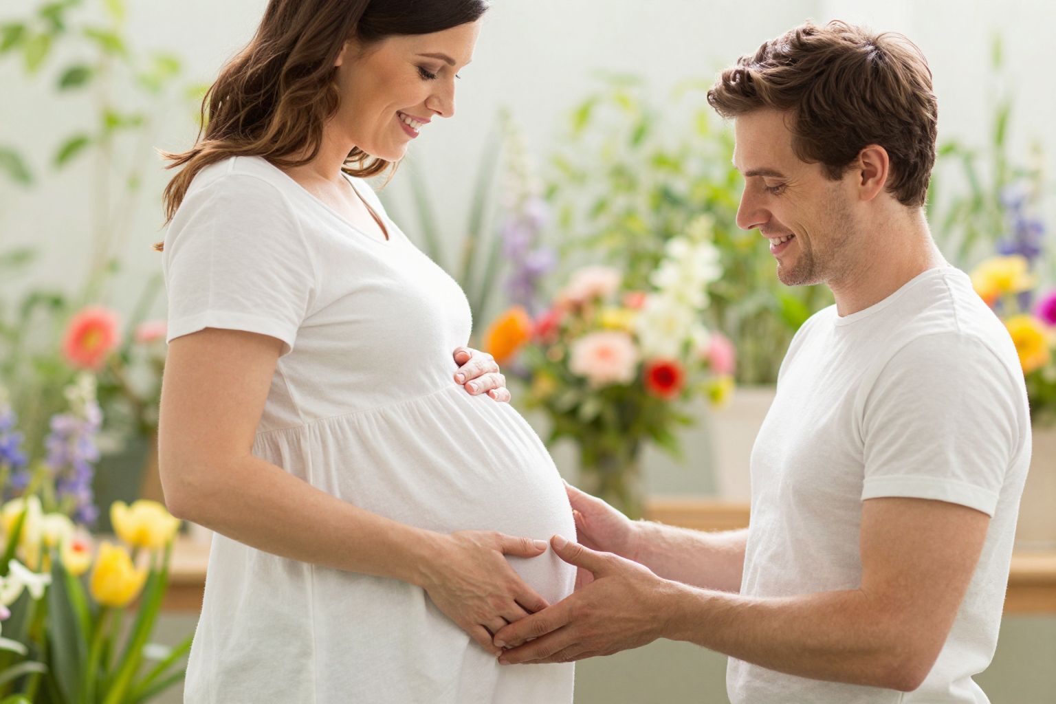 A méhen belüli kötődés erősödik a második trimeszterben.