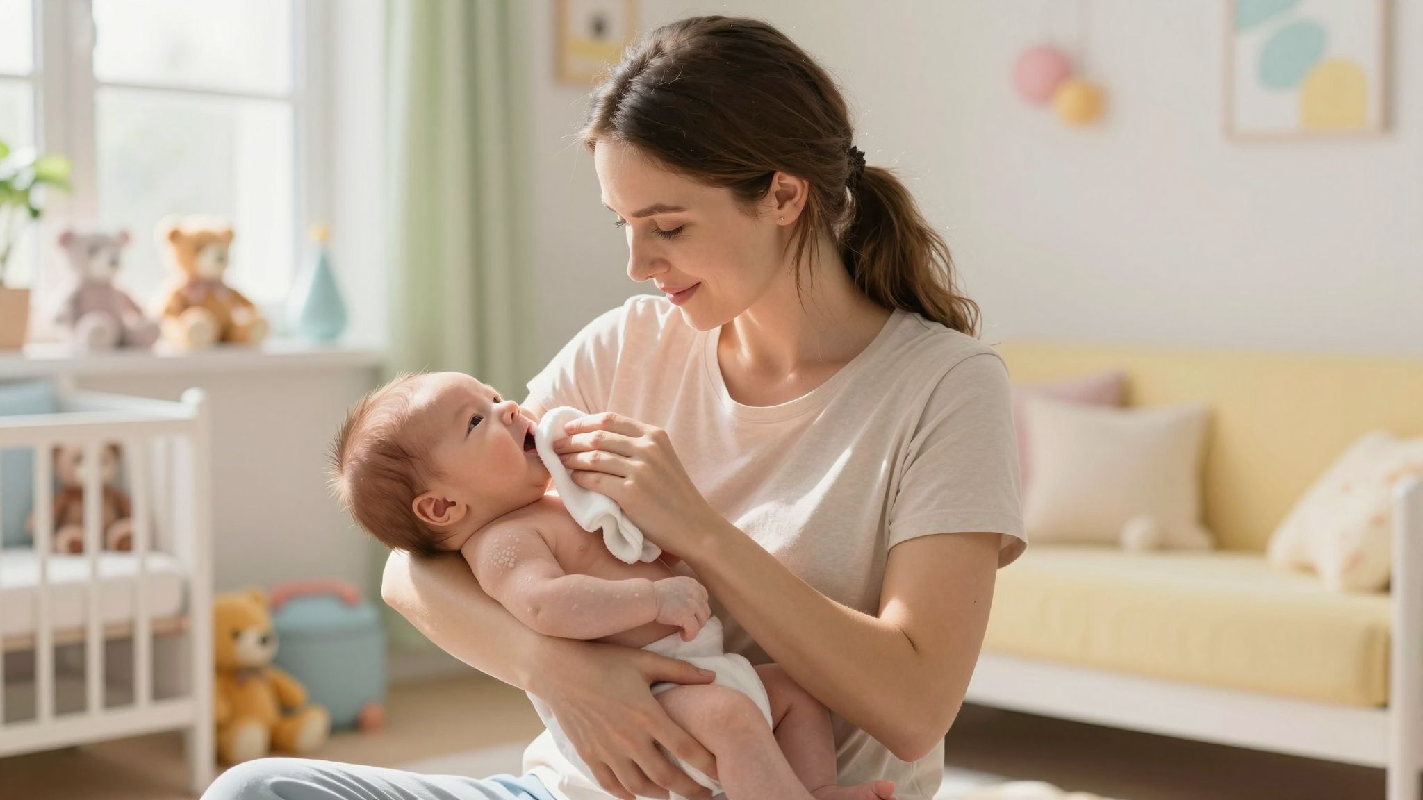 A magzatmáz természetes védőréteg, segíti a bőrt.