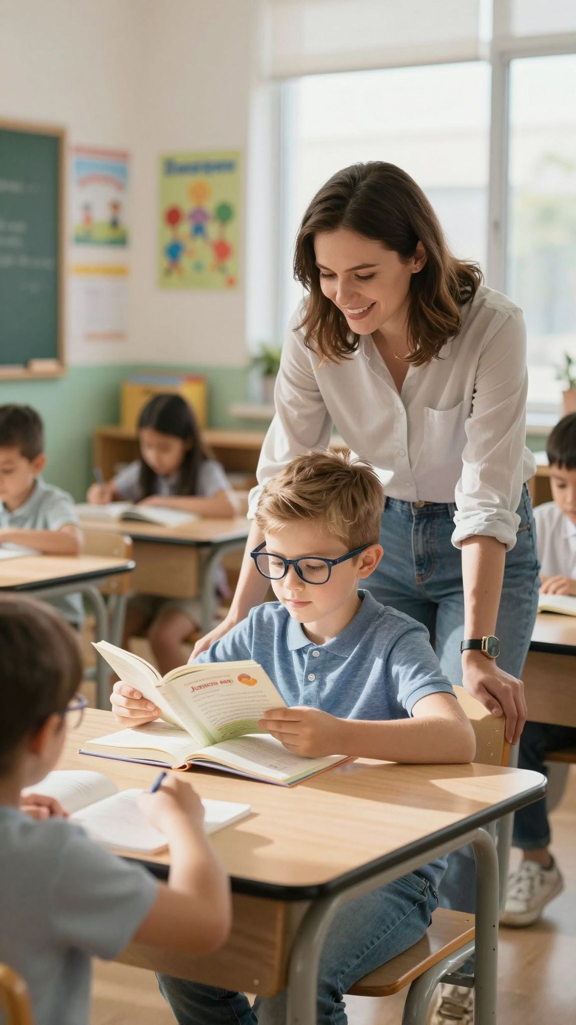 A látásproblémák befolyásolják a gyermek tanulási képességeit.