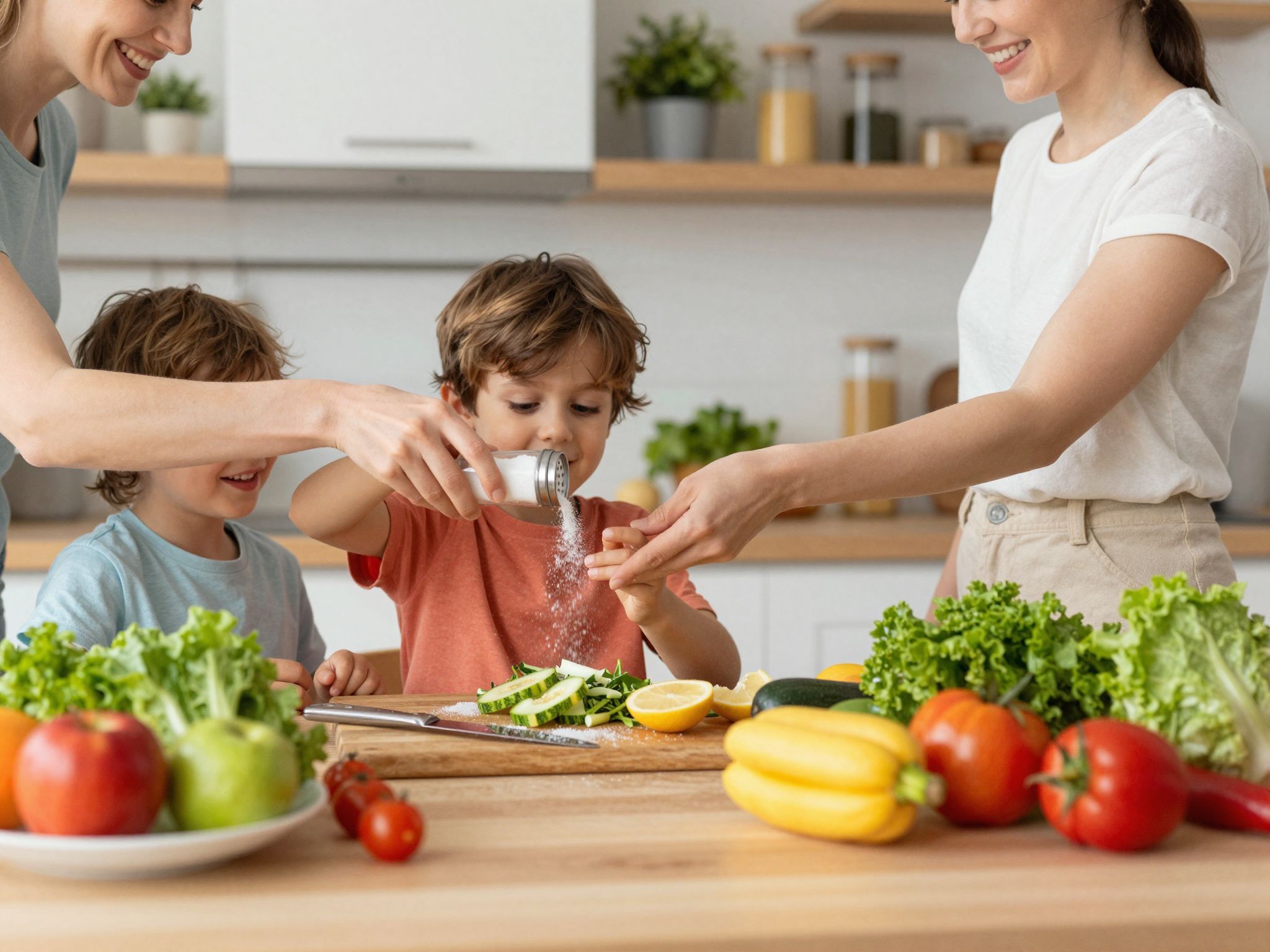 A túlzott sóbevitel károsíthatja a gyermekek fejlődését.