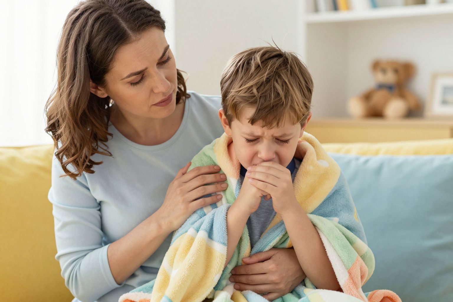 A köhögés hossza és típusa fontos diagnosztikai jel.