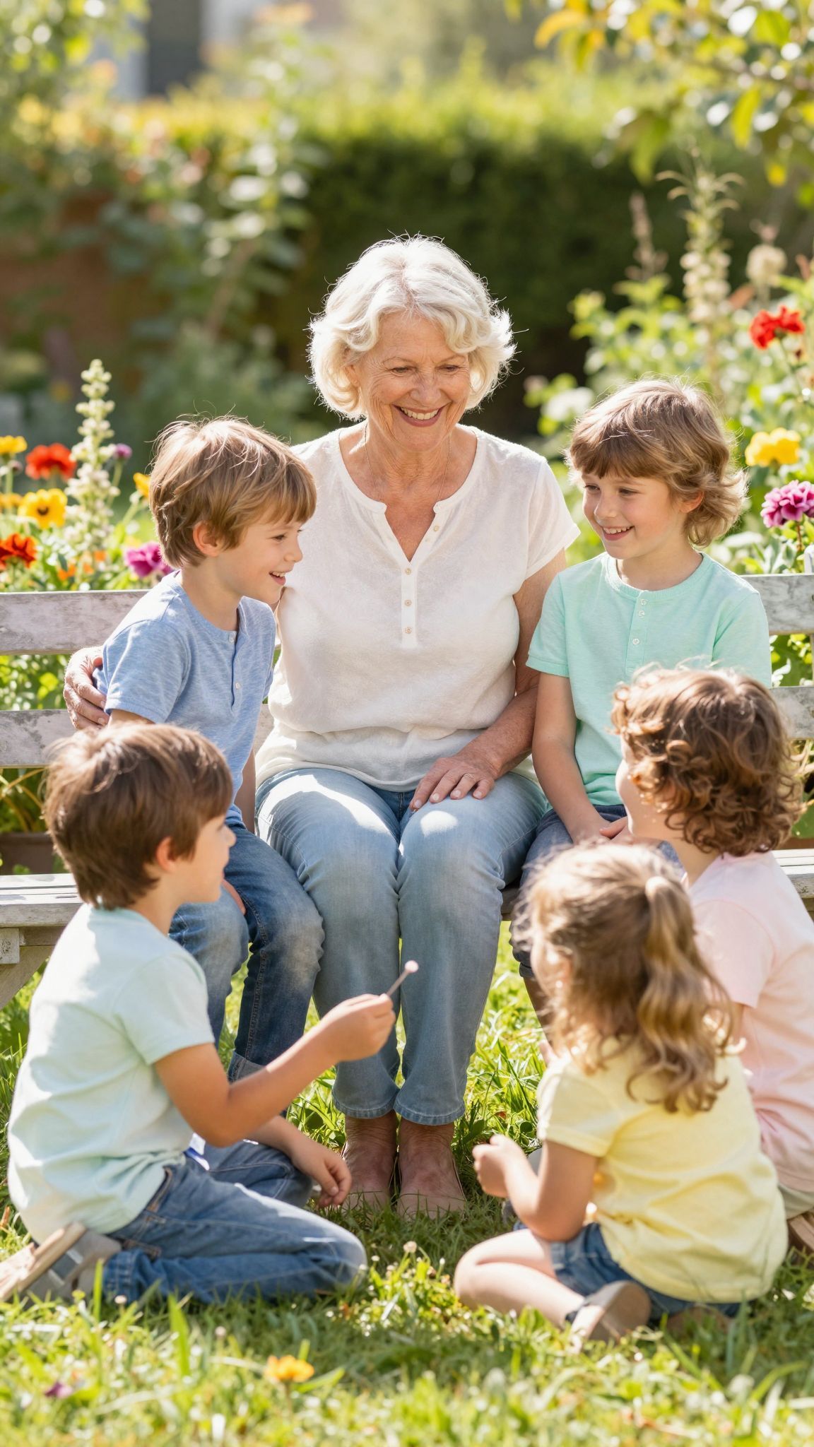 A nagymamák támogatása erősíti a családi kötelékeket.