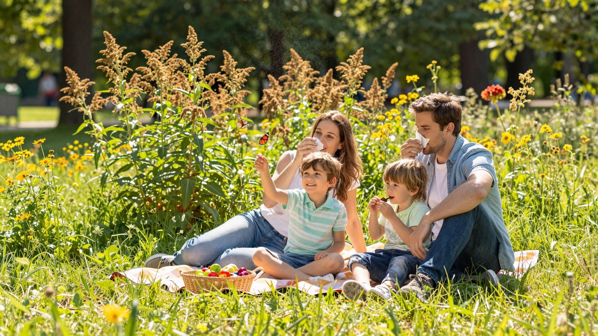 A parlagfű allergia tünetei augusztusban fokozódnak a legjobban.