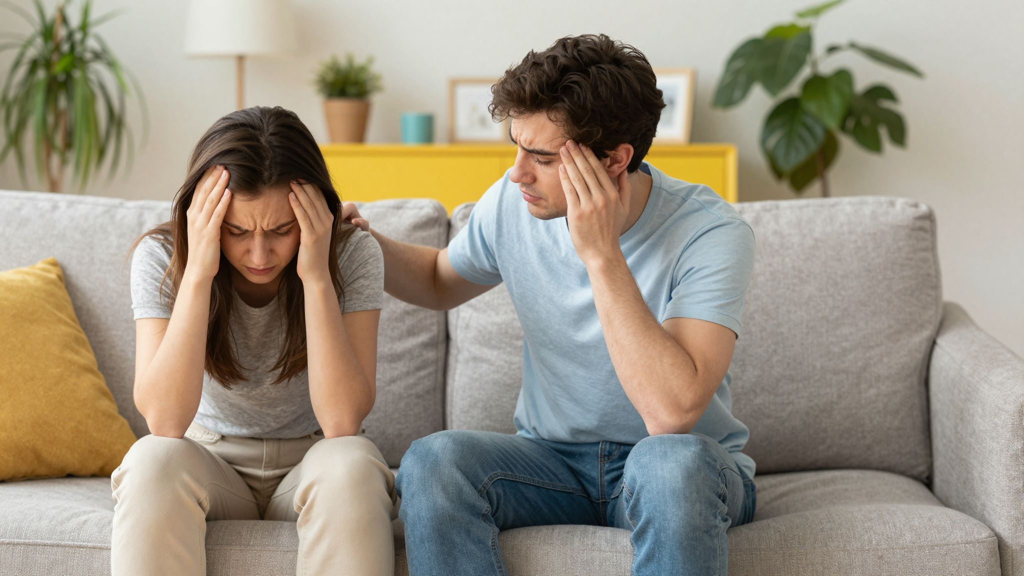 A párkapcsolati stressz súlyosbíthatja a fizikai egészségi problémákat.