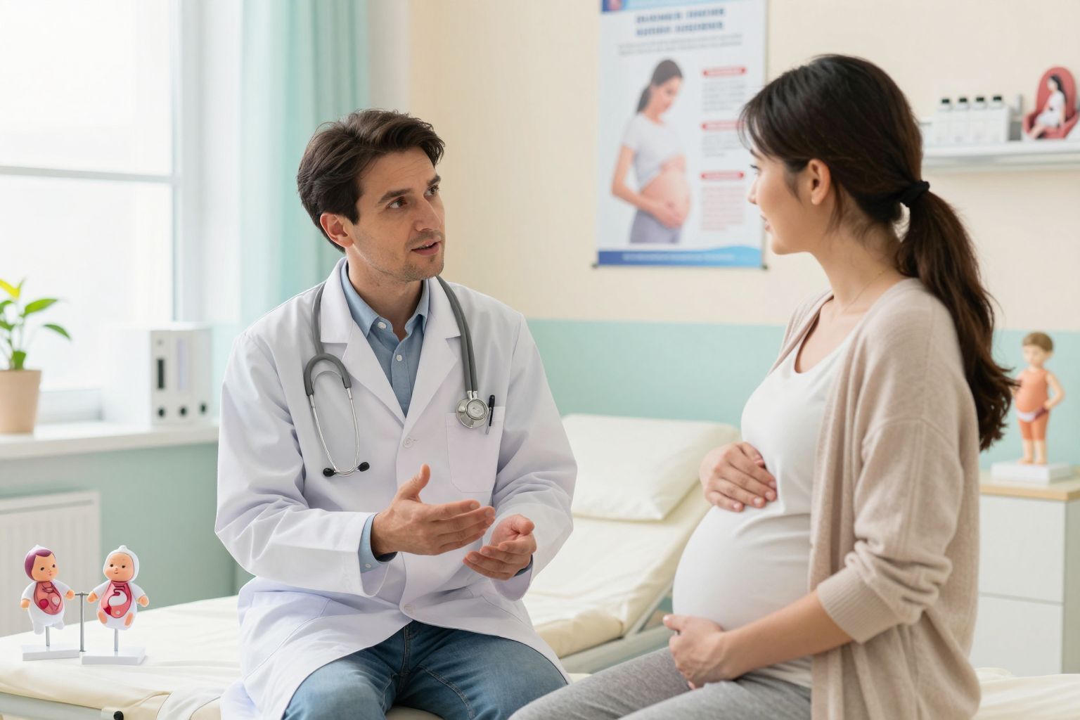 Az ikerszülés során a császármetszés gyakran ajánlott.