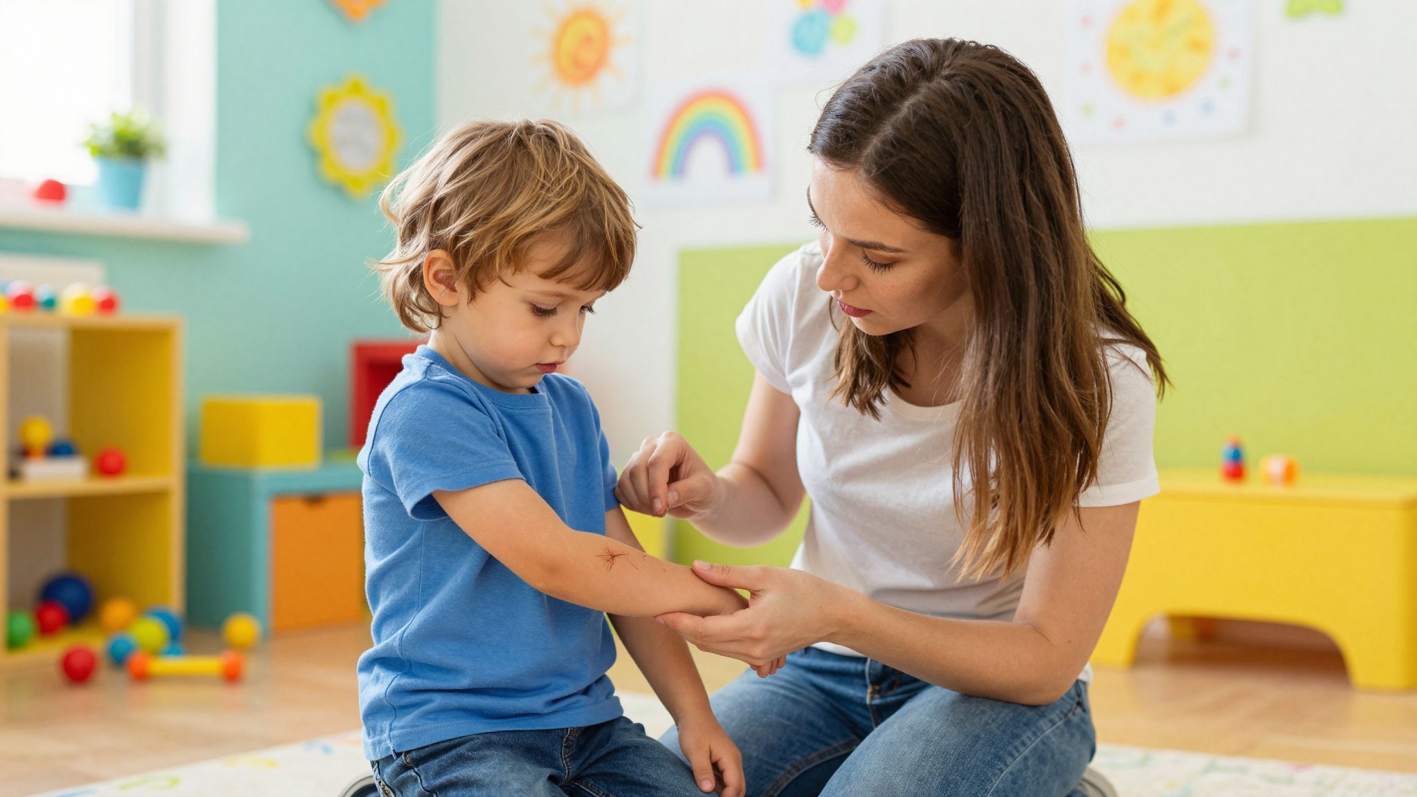A kiscsoportosok esetében a sebek gyógyulása lassabb lehet.