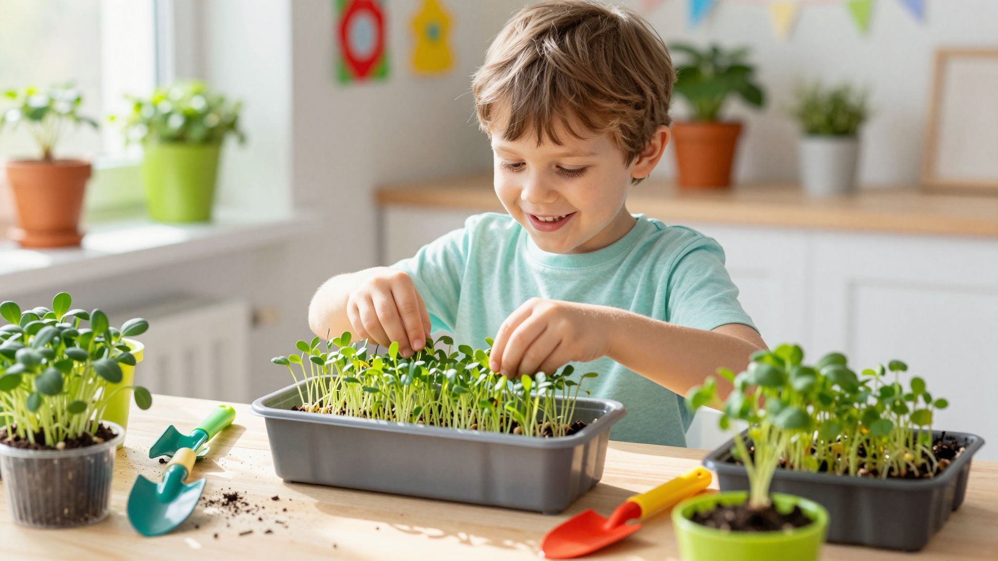 Tartsd tisztán az eszközöket a csíráztatás során!