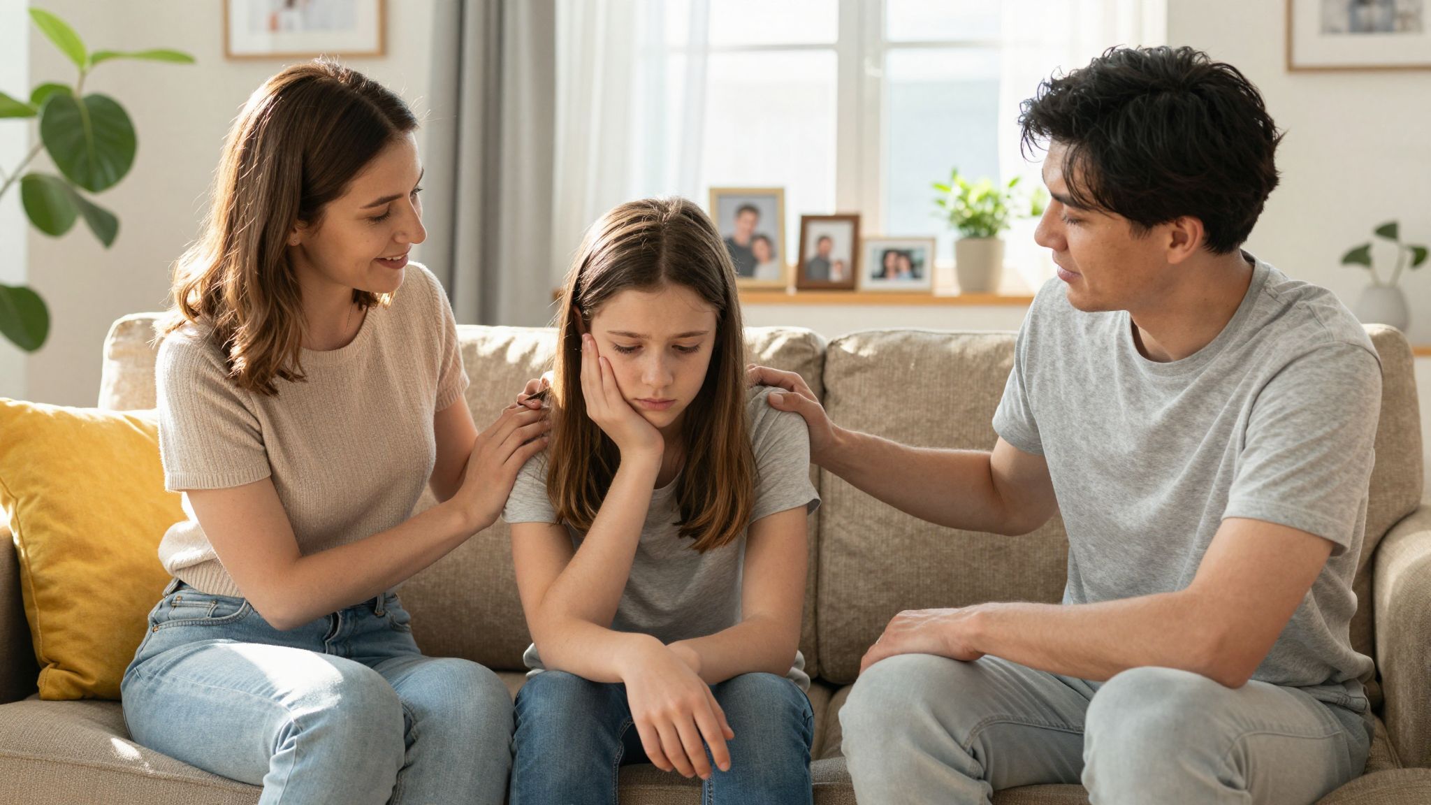 A szülők empátiával és nyitott kommunikációval segíthetnek.