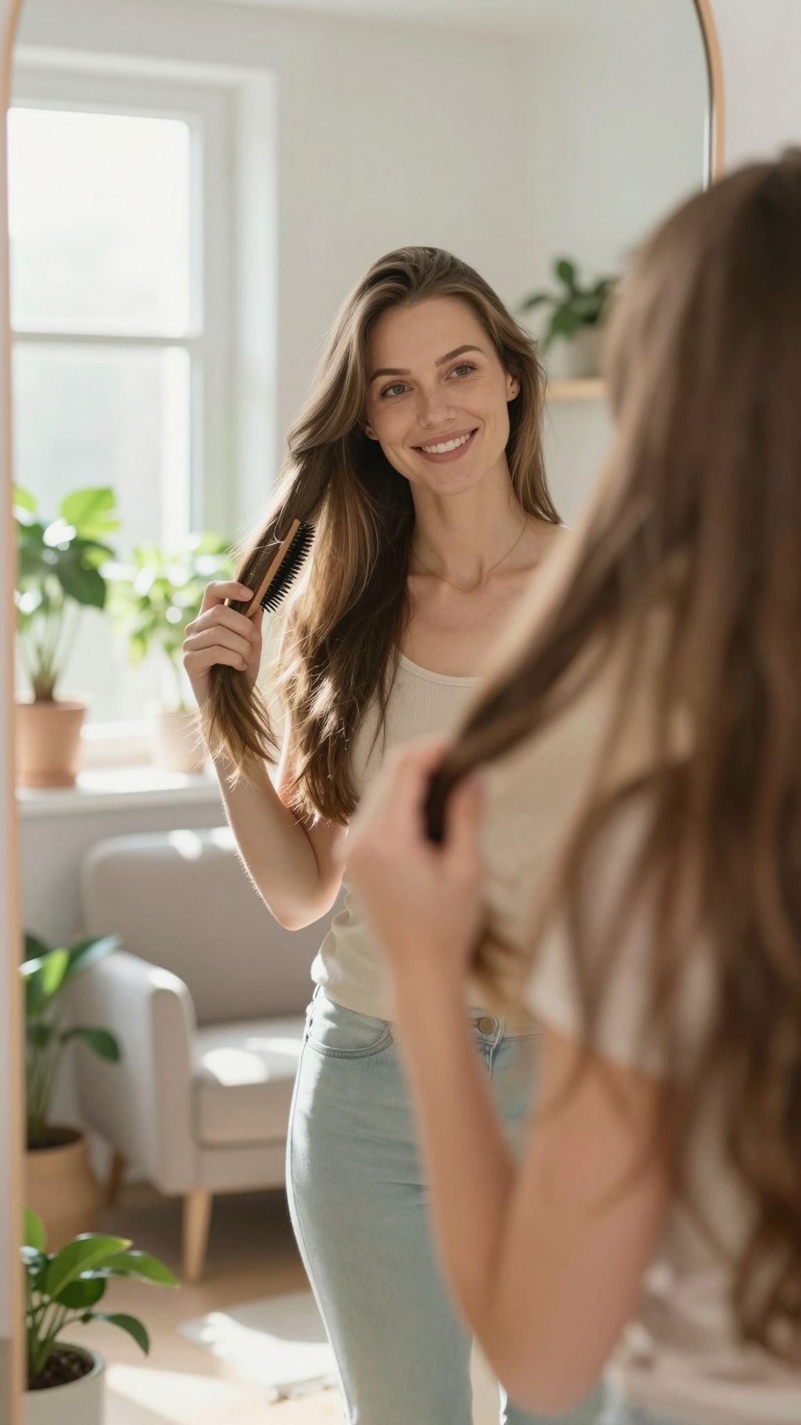 A hormonális változások új haj növekedést serkenthetnek.