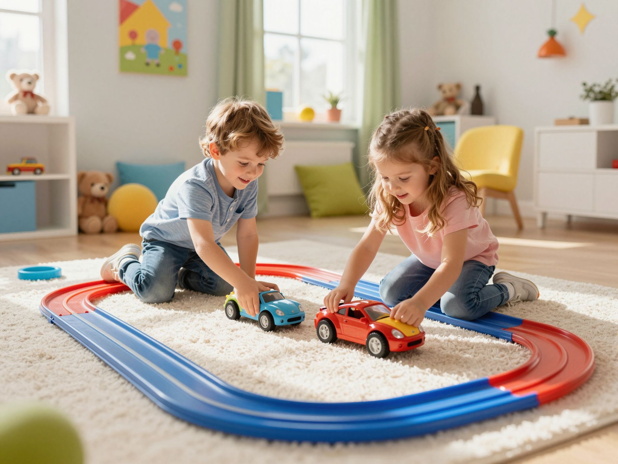 Játékok összehangolása növeli a gyerekek kreatív fejlődését.