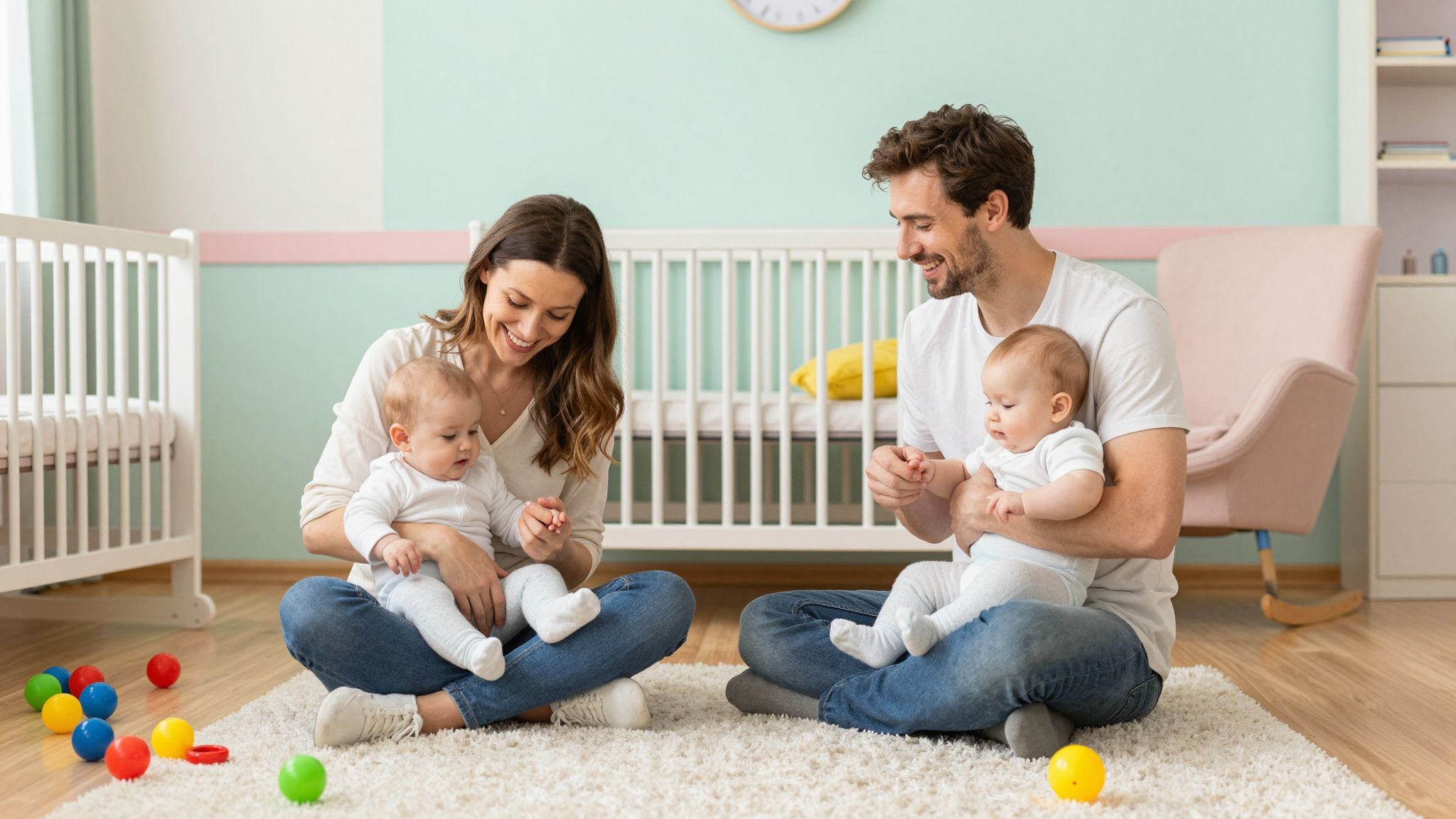 Kisebb segítők: az ikrek mindennapi életének alapjai!