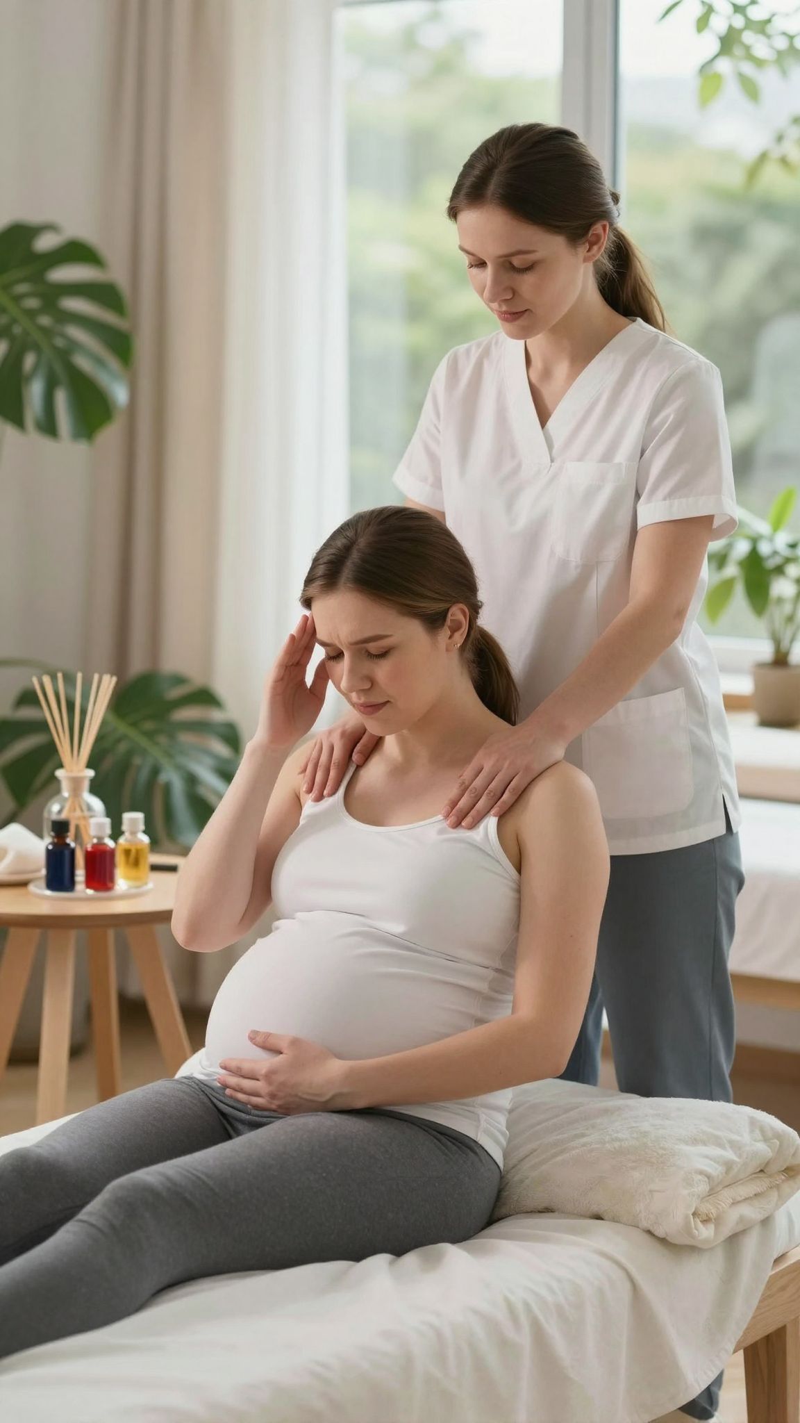 Az aromaterápia és masszázs enyhíti a fejfájást.