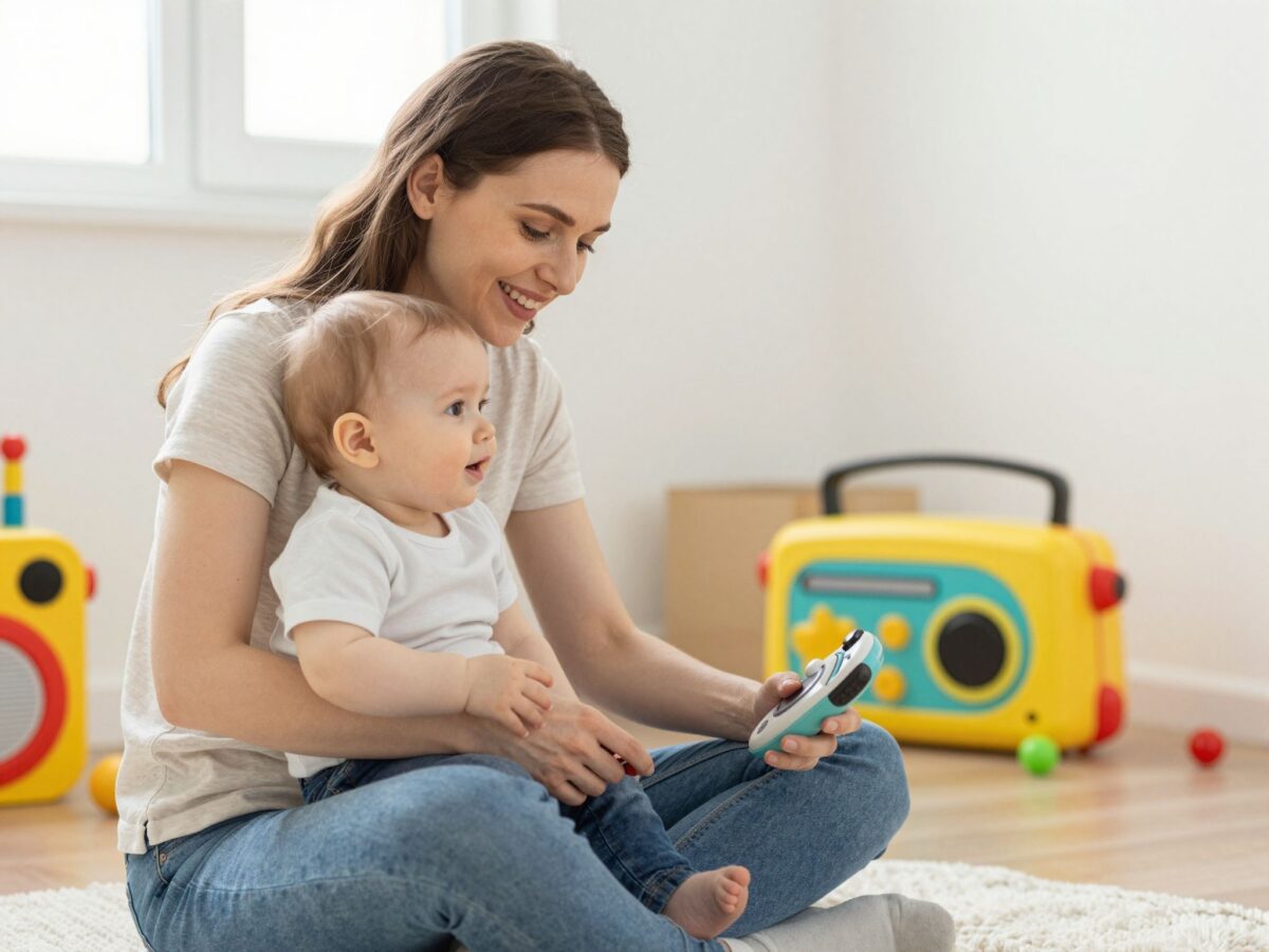 Közös program a babával: Ismerd meg a Mamin-Rádiót, az anyukák és babák műsorát