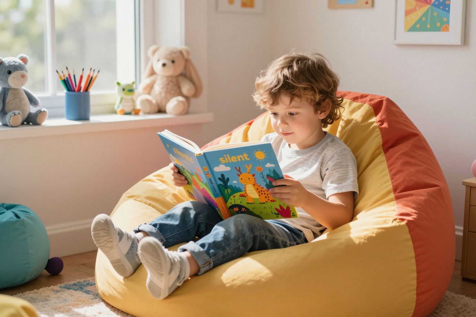 A csendes könyvek serkentik a gyerekek képzeletét.