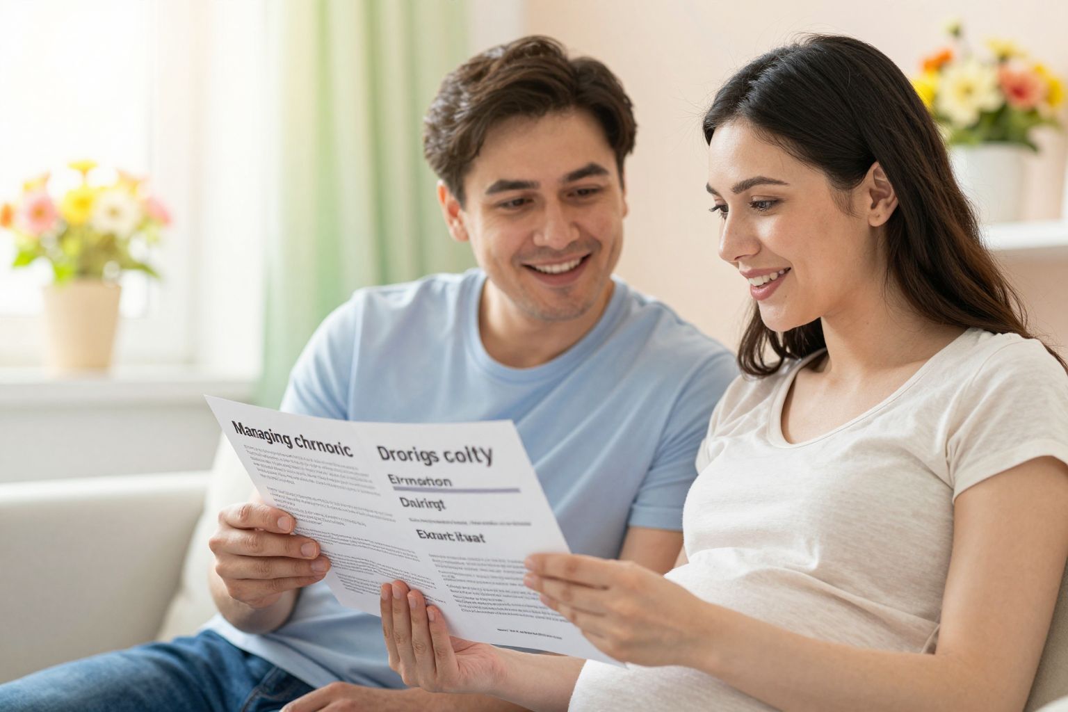 A krónikus betegségek kezelése kulcsfontosságú a terhesség alatt.