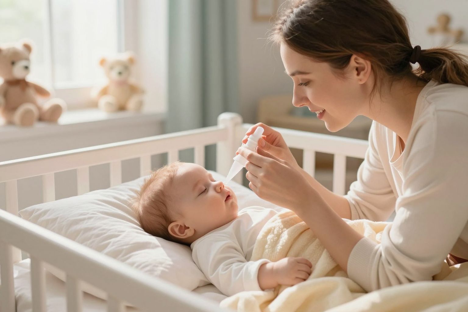 Alvás közbeni orrcseppentés: nyugodt környezet segít!