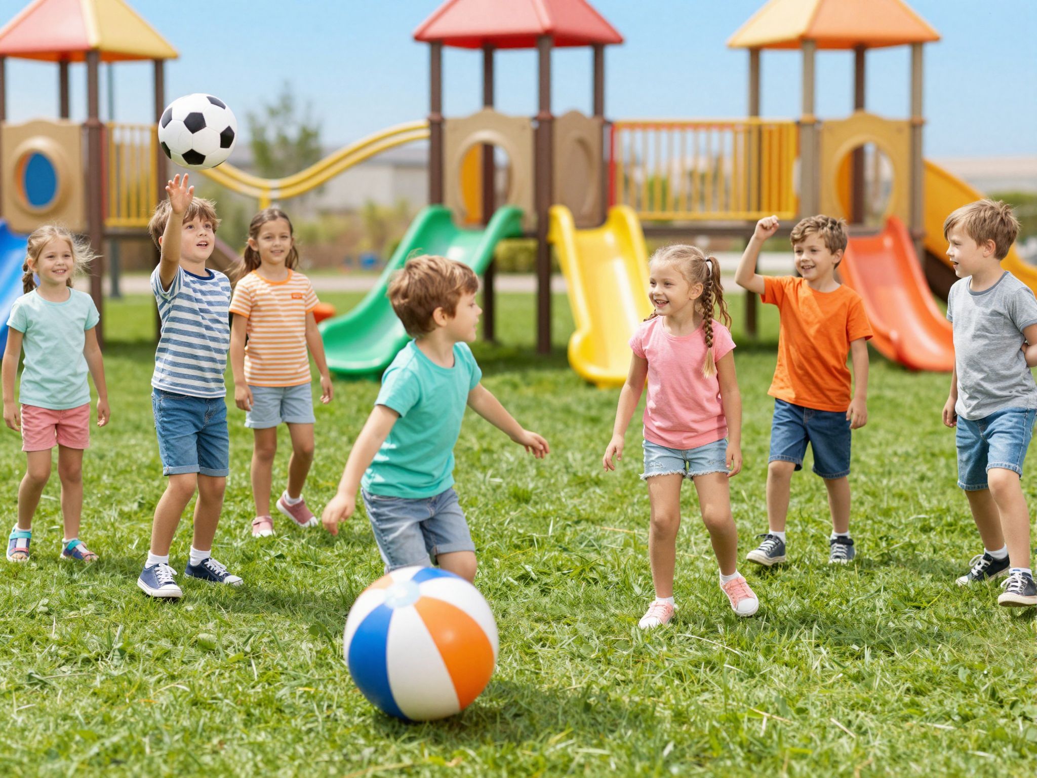 A labdázás javítja a gyerekek finommotoros készségeit.