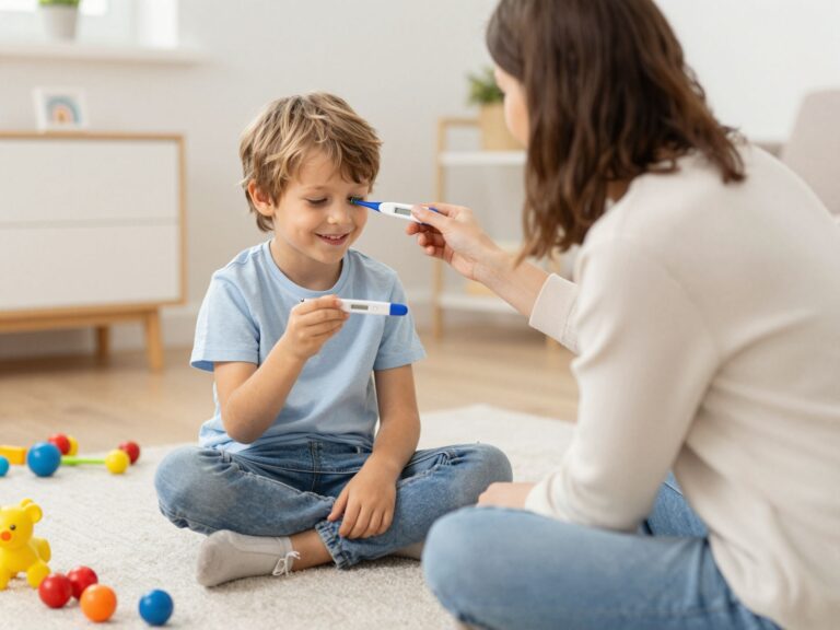 Lázcsillapítás gyerekeknél: Útmutató a helyes lázméréshez és kezeléshez