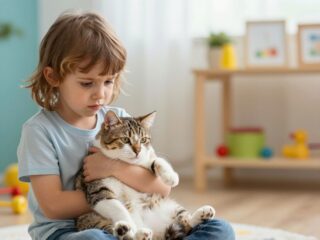 Megkarmolta a macska a gyereket: mikor kell orvoshoz fordulni?