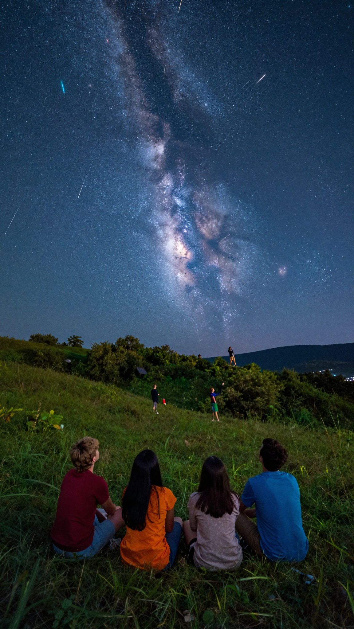 A meteoroidok a légkörbe lépve meteorrá égnek el.