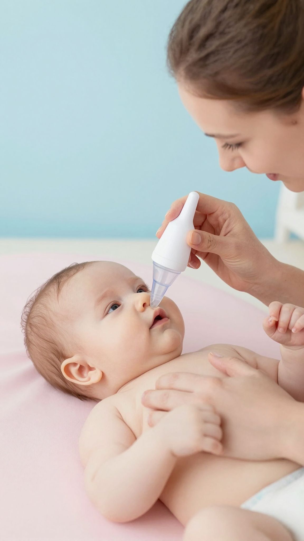 Naponta többször, étkezések után ajánlott az orrszívás.