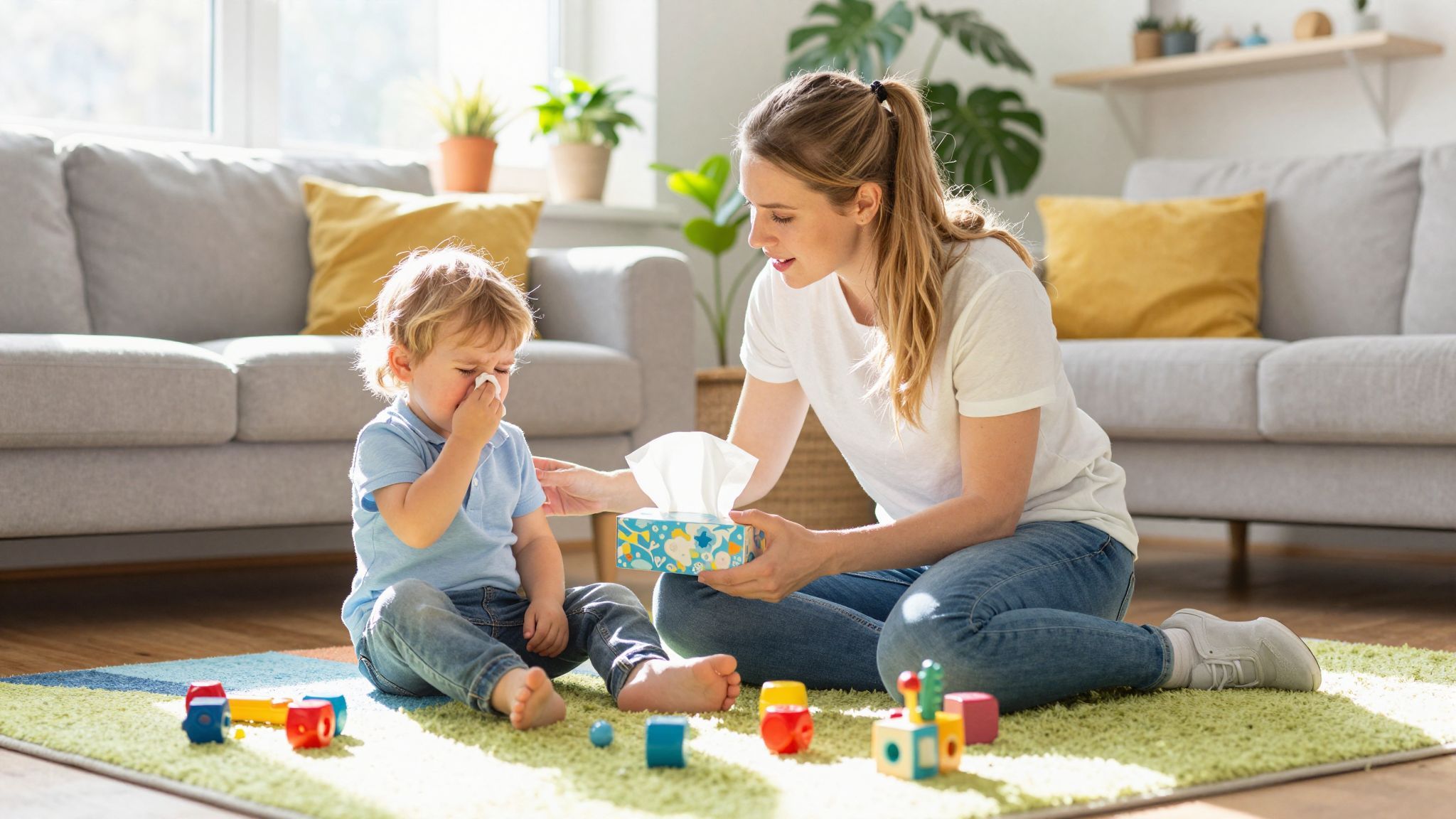 Allergiás tünetek esetén érdemes korán orvoshoz fordulni.