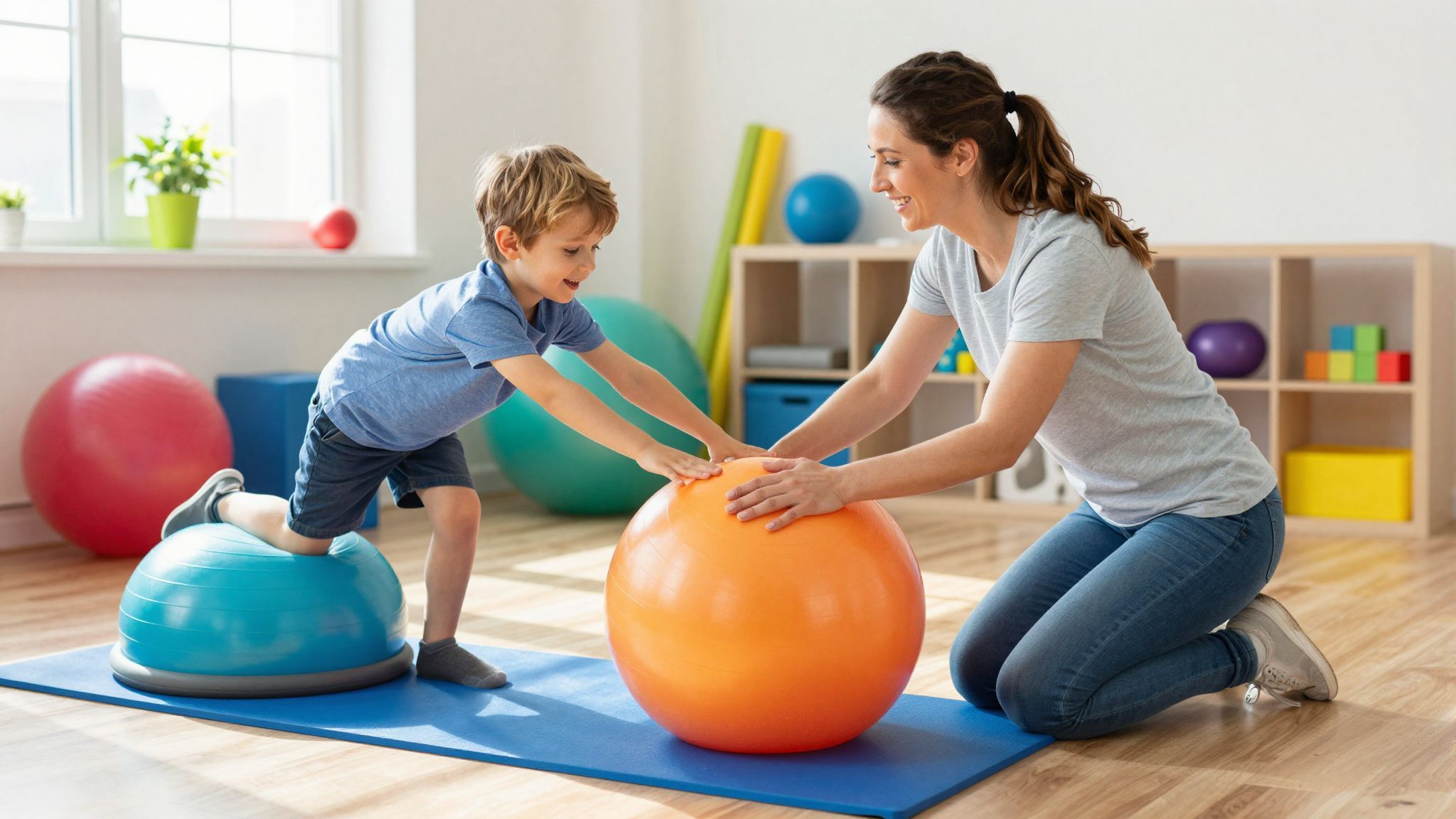 A mozgásfejlesztés javítja a ritmikus mozgáskoordinációt.