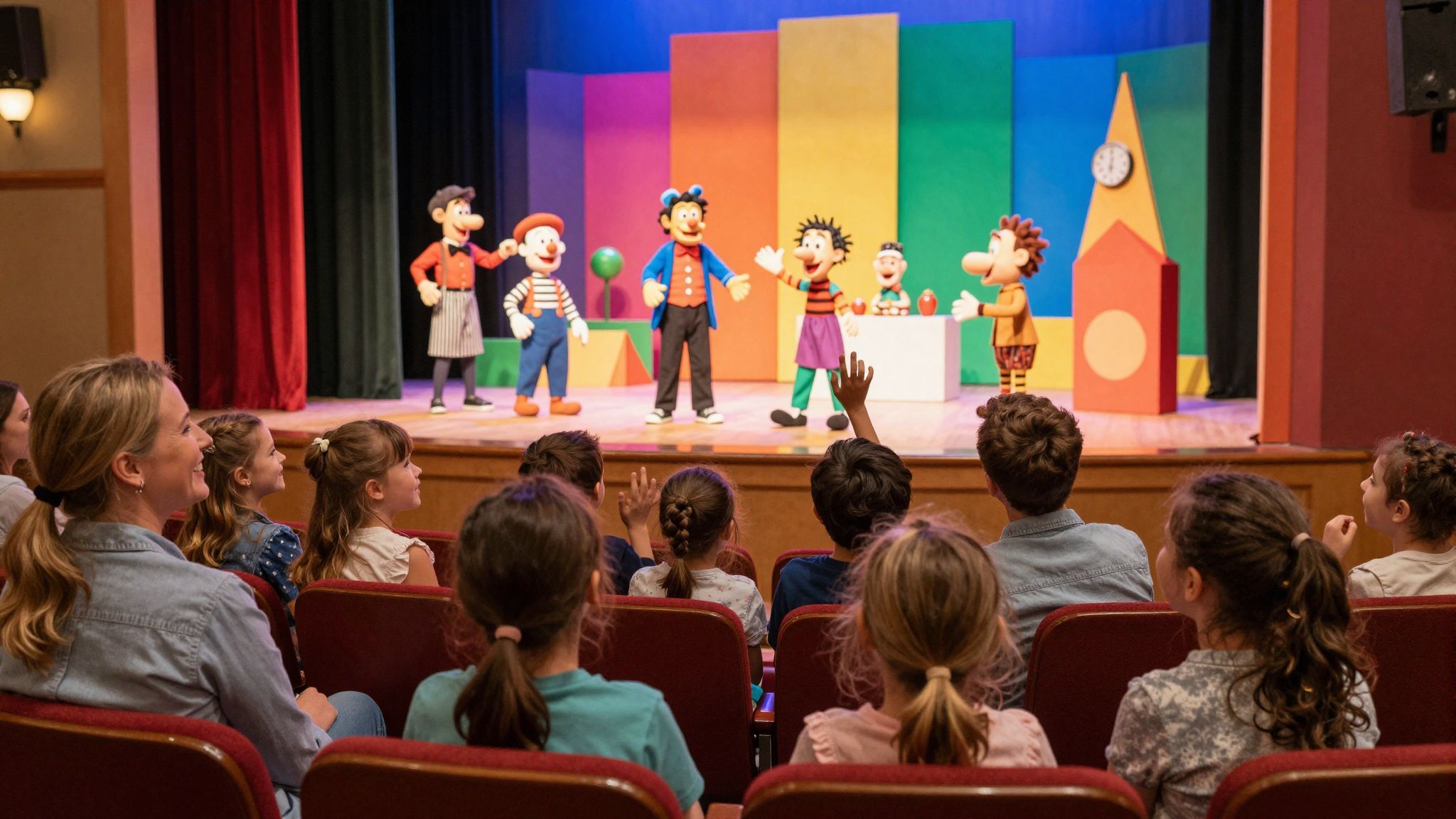 A bábszínház gazdag élményt nyújt minden korosztálynak.