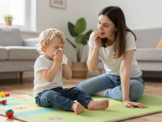 Orrfolyás, tüsszögés: honnan tudhatod, hogy a gyerek náthás vagy allergiás?