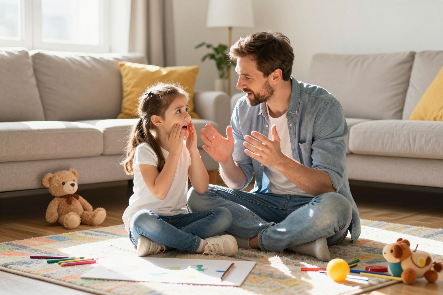 Bátorítsd a gyereket kérdések feltevésére és aktív hallgatásra.