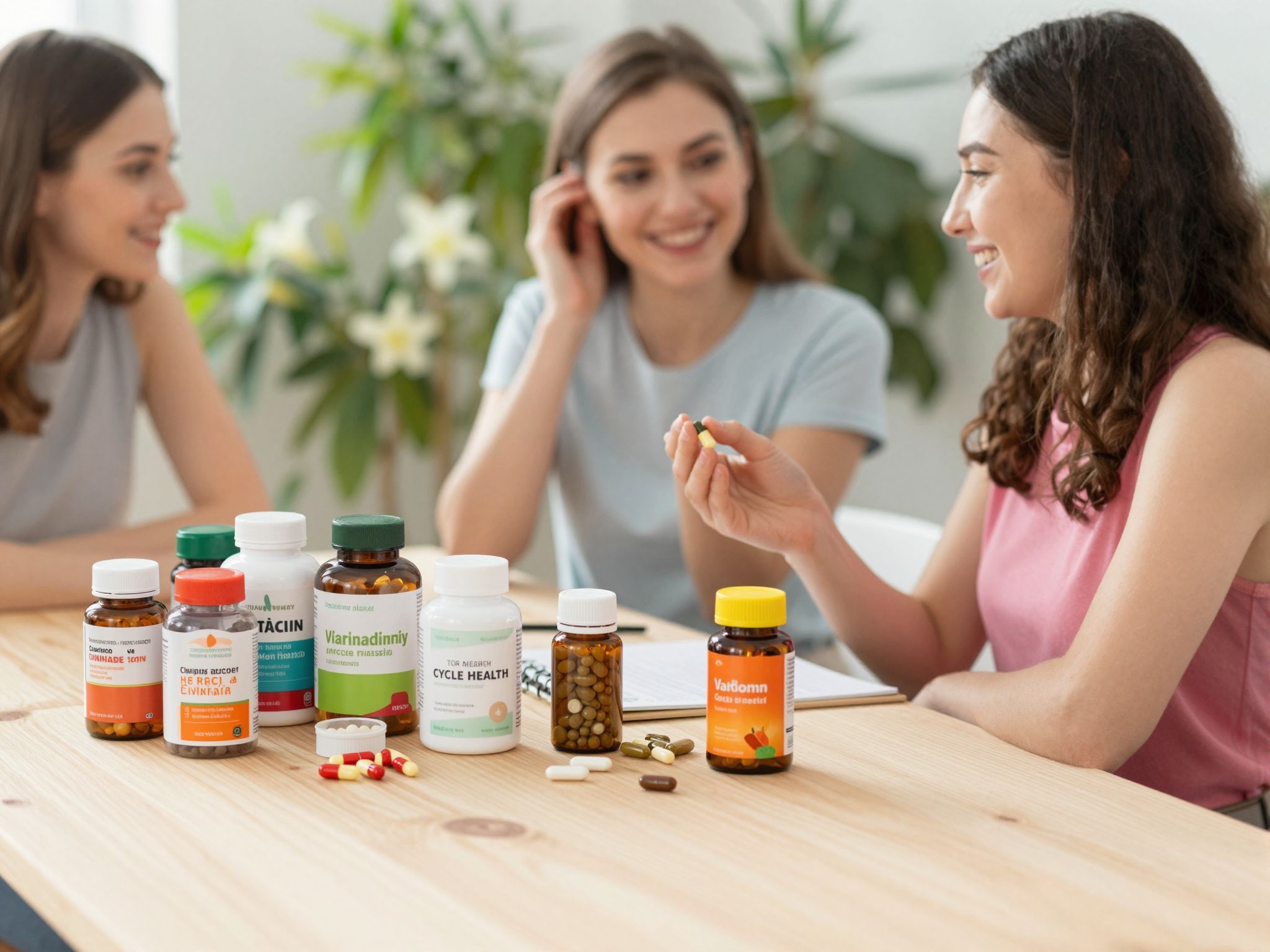 A folsav és magnézium segíti a női ciklust.