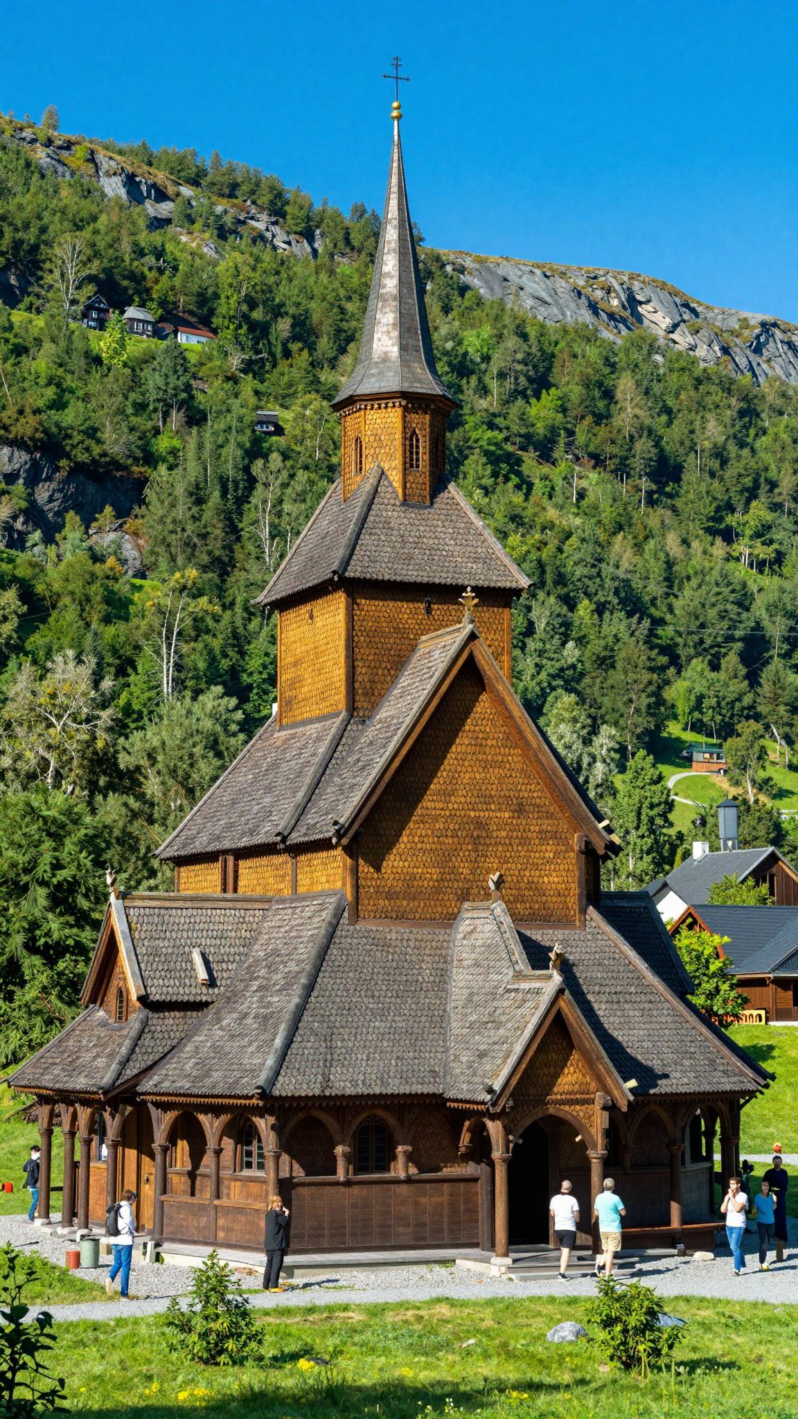 A St. Olaf Fatemplom a varázslatos skandináv építészet példája.