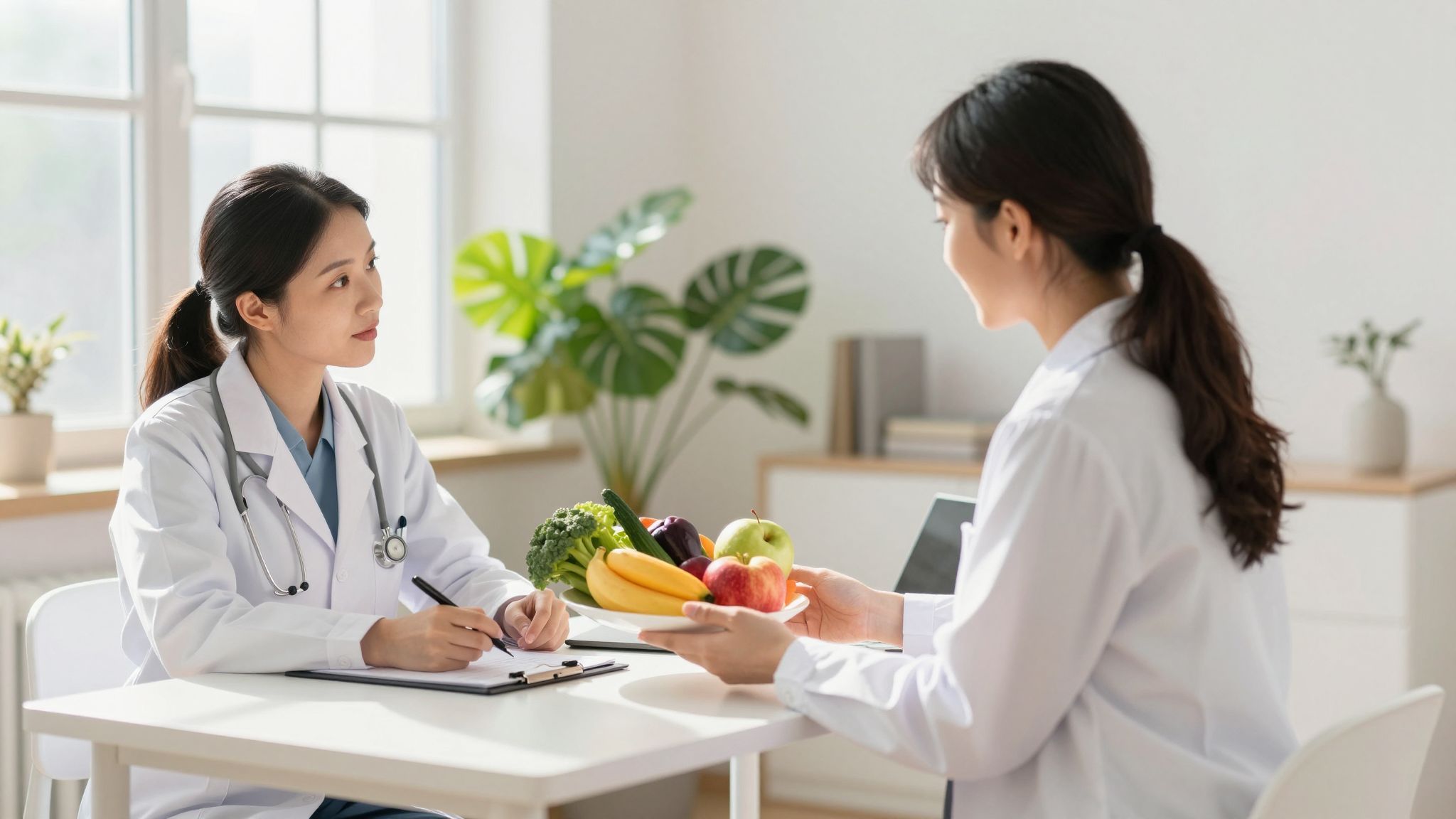 A nőgyógyász és dietetikus kulcsszereplők a vegán várandósoknál.