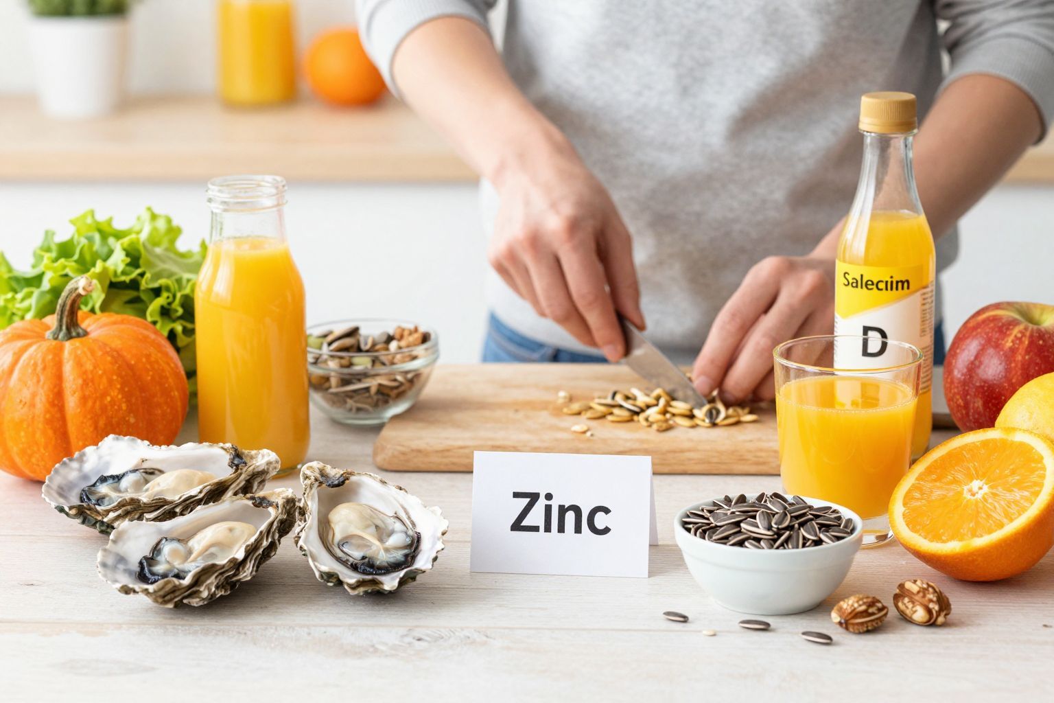 A cink és szelén erősíti az immunrendszert influenza ellen.