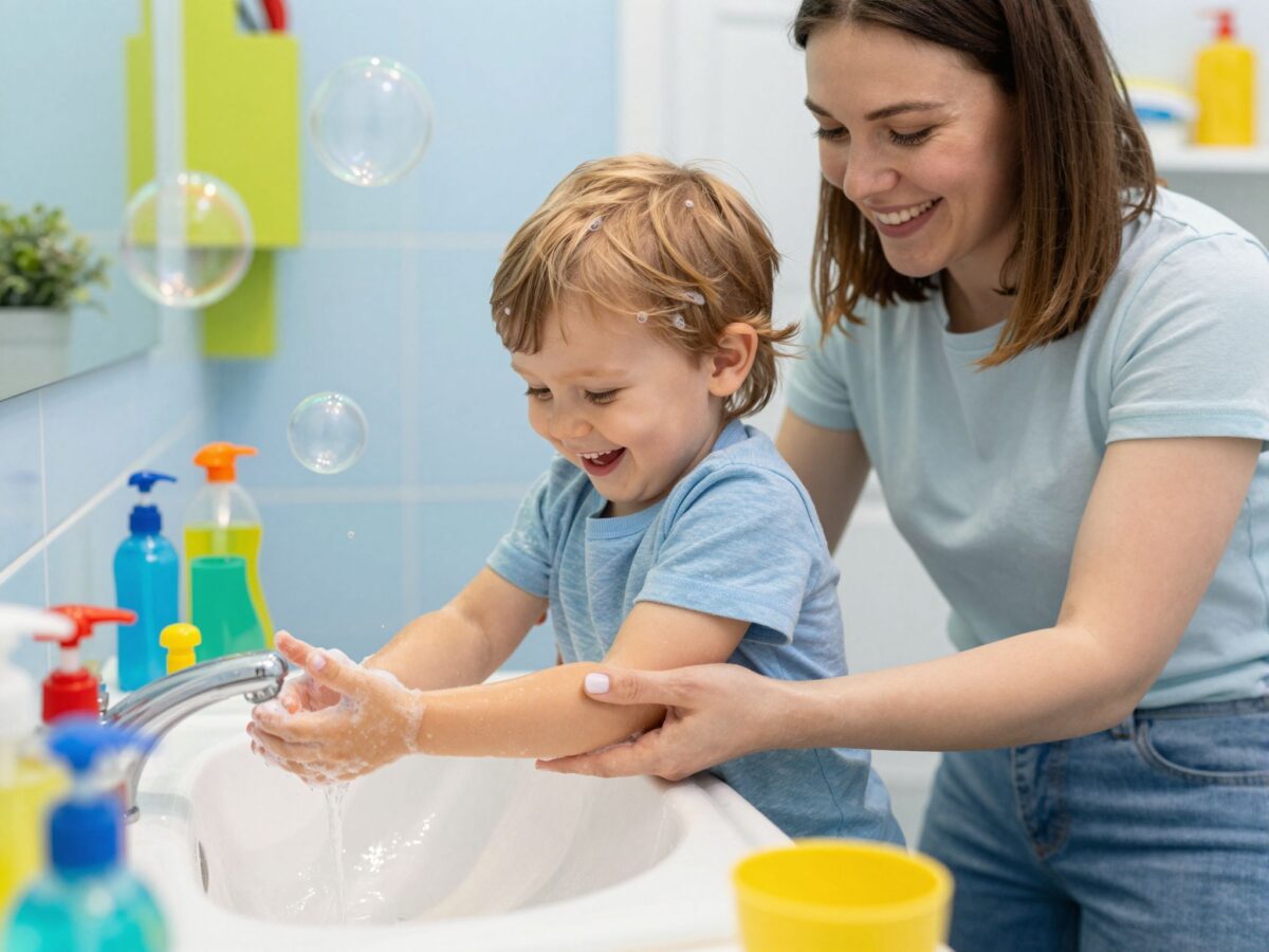 Tanítsd meg a gyerekedet helyesen kezet mosni: játékos tippek a mindennapi higiéniáért