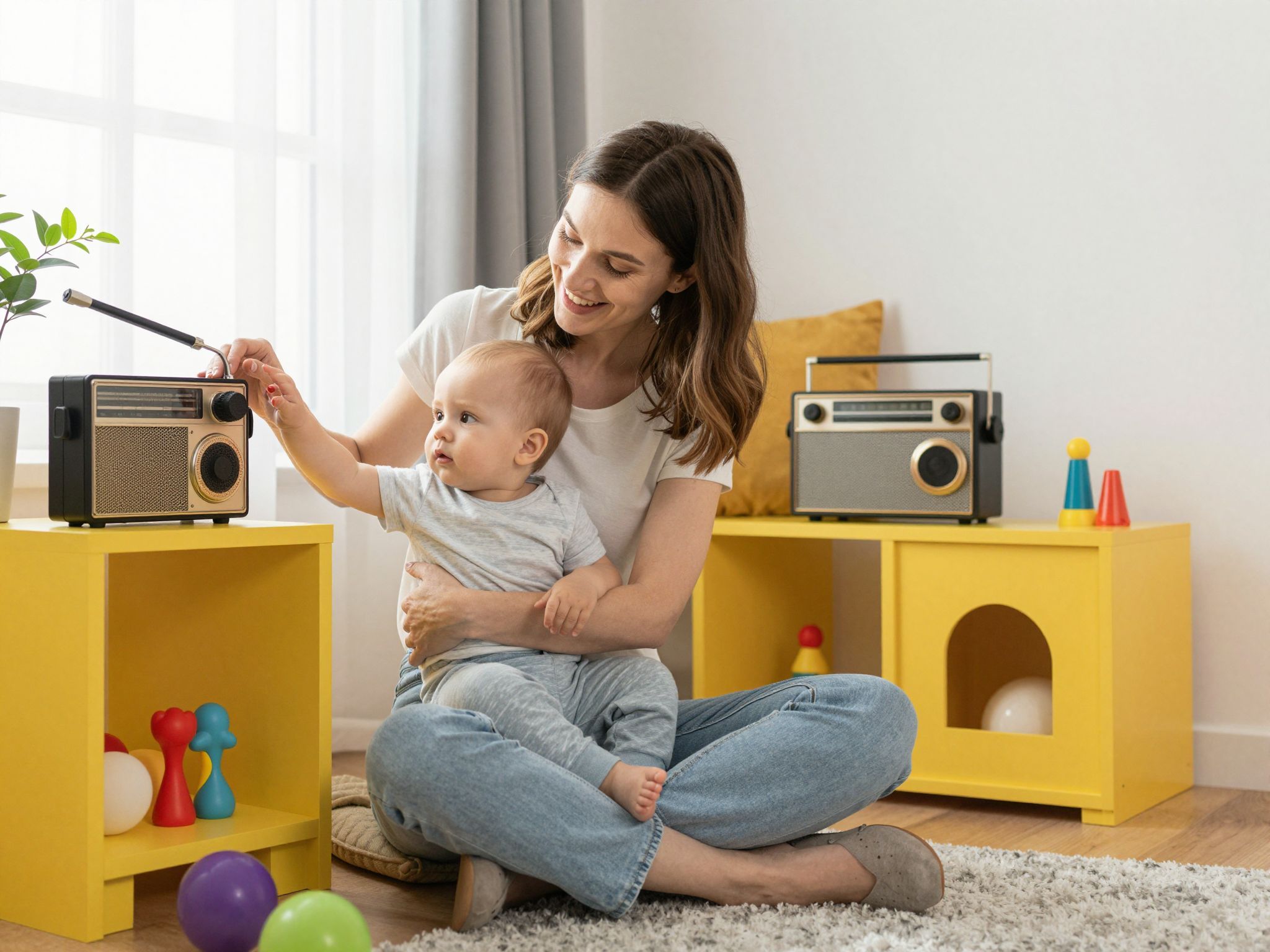 A Mamin-Rádió segít a szülők és babák kapcsolatában.