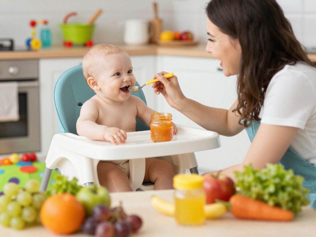 Tejtartalmú bébiételek bevezetése: mikor és hogyan adjuk a babának?