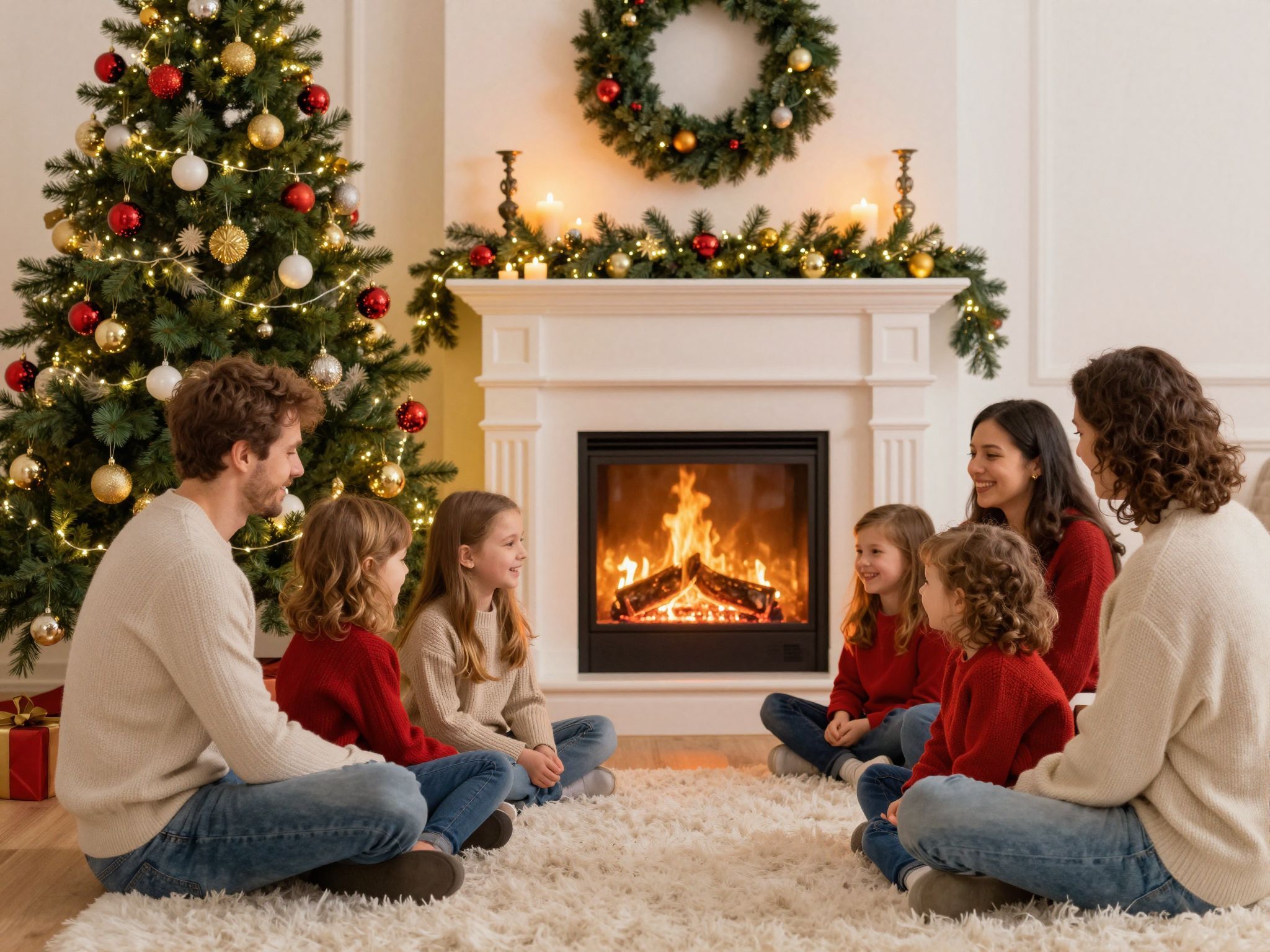 A gyertyák és kandallók körül mindig tartsunk szemmel a gyerekeket!
