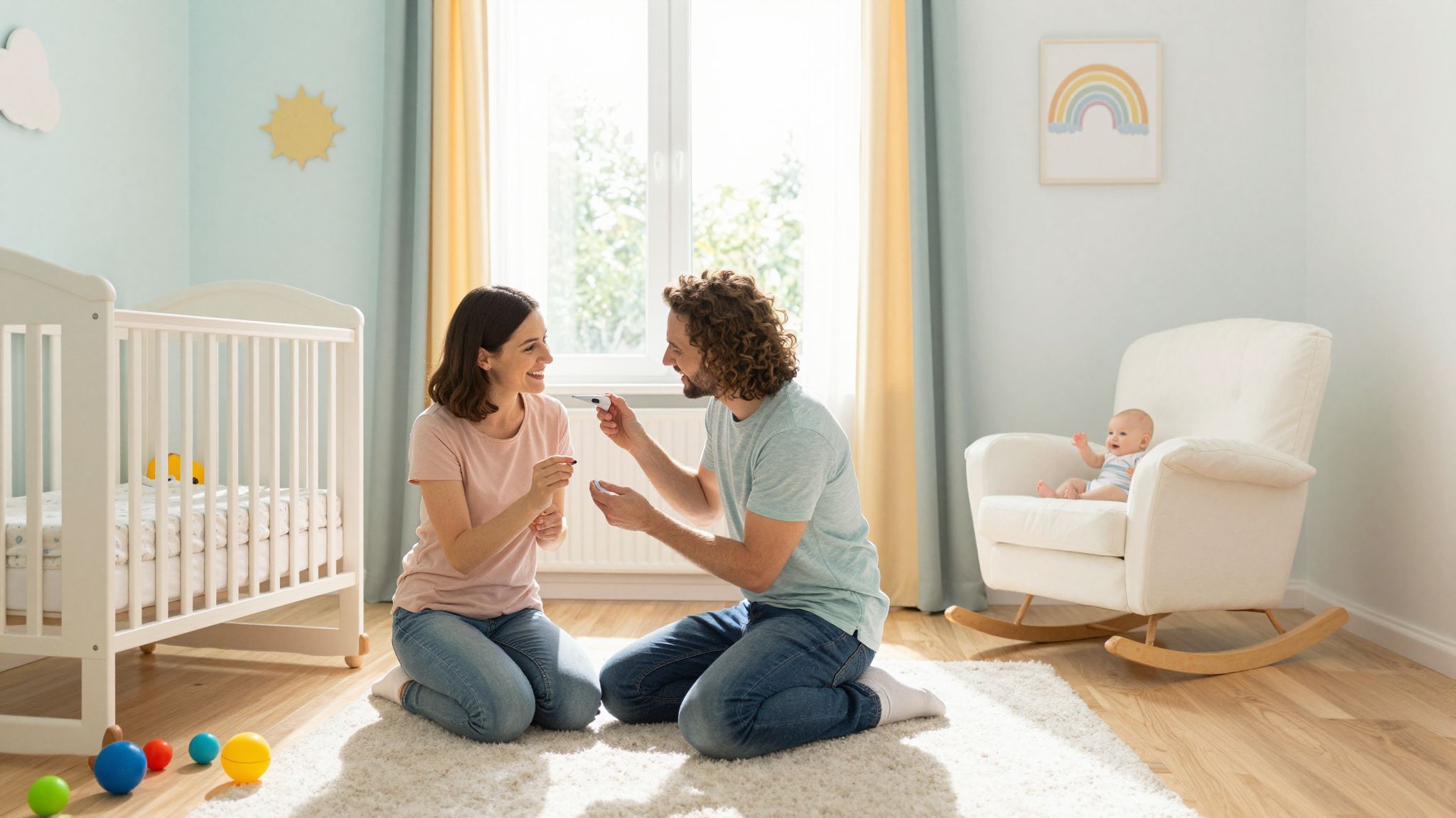 A megfelelő padlóhőmérséklet segíti a mászás fejlődését.