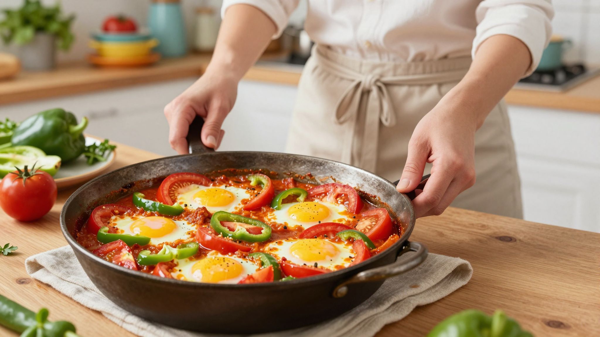 A shakshuka gyors és ízletes reggeli-vacsora kombináció!