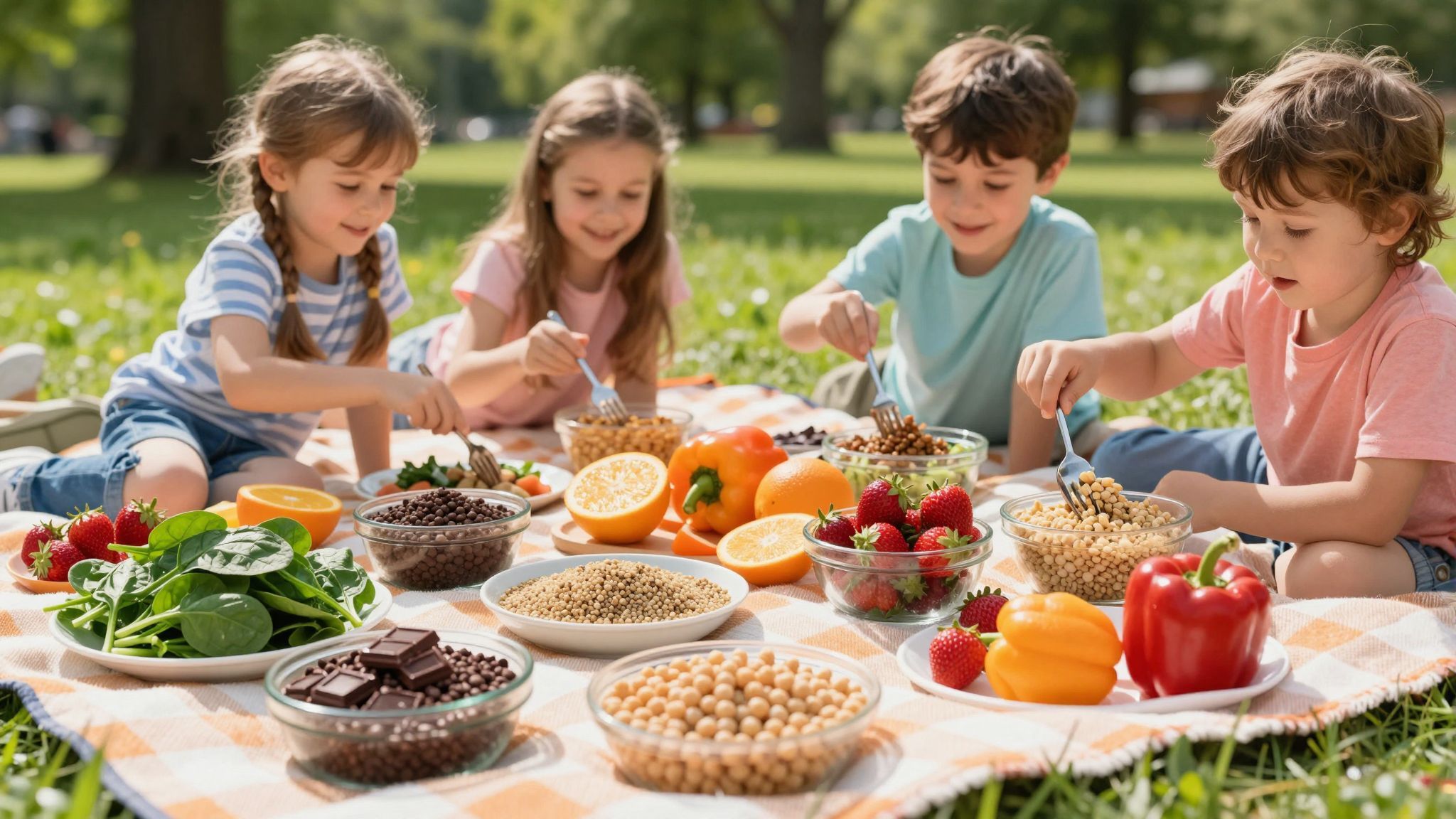 A spenót kiváló vasforrás, segíti a gyerekek fejlődését.