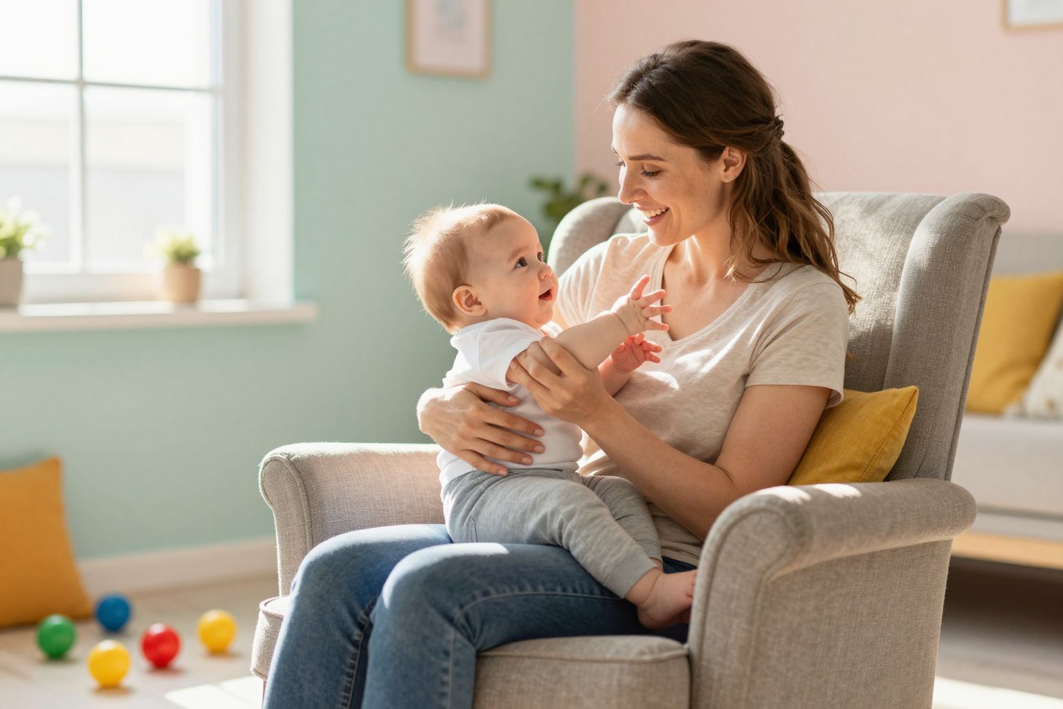 A baba éhségjelzései változatosak: sírás, nyelv kiöltése.