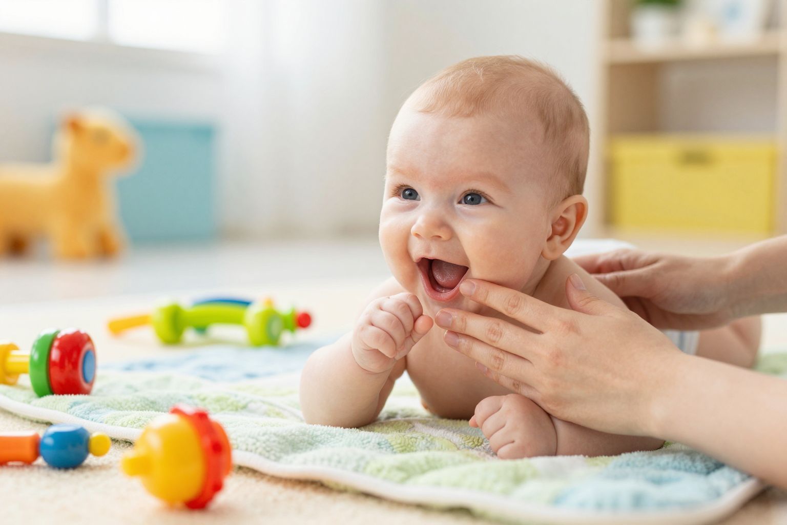 A Babkin-reflex segíti a táplálkozási készségek fejlődését.