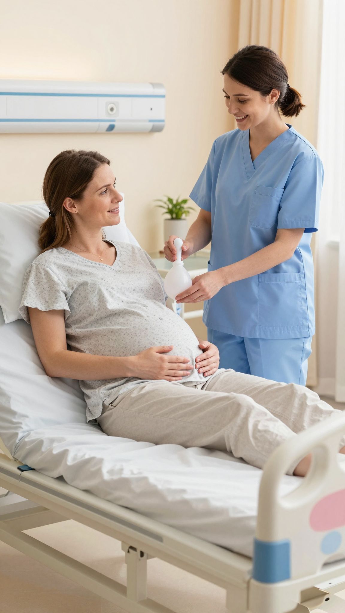 A ballonos tágítás csökkentheti a szorongást a szülés előtt.