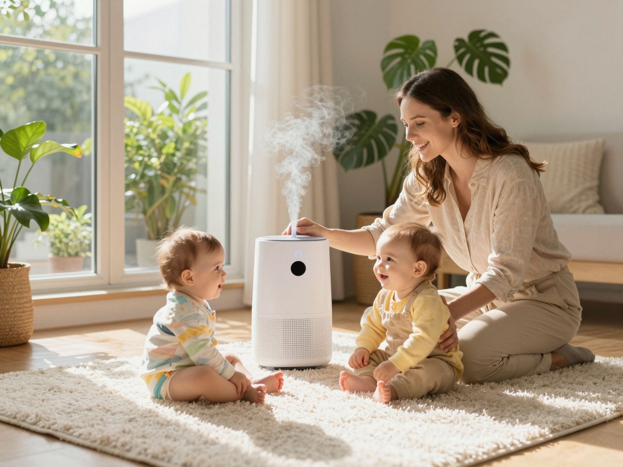 A megfelelő páratartalom segít megelőzni a légúti fertőzéseket.